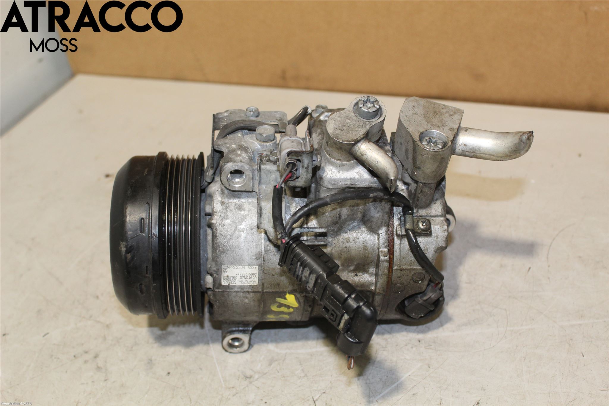 Mercedes-Benz MB E-KLASS (W212) 09-16 Varme Ac Kompressor