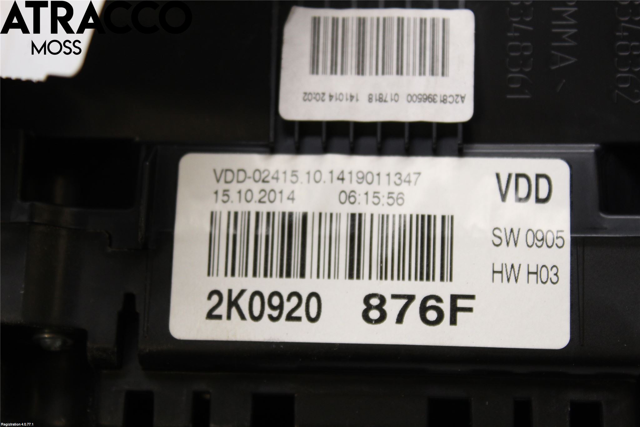 Volkswagen VW CADDY 11-15 Instr Kombinert