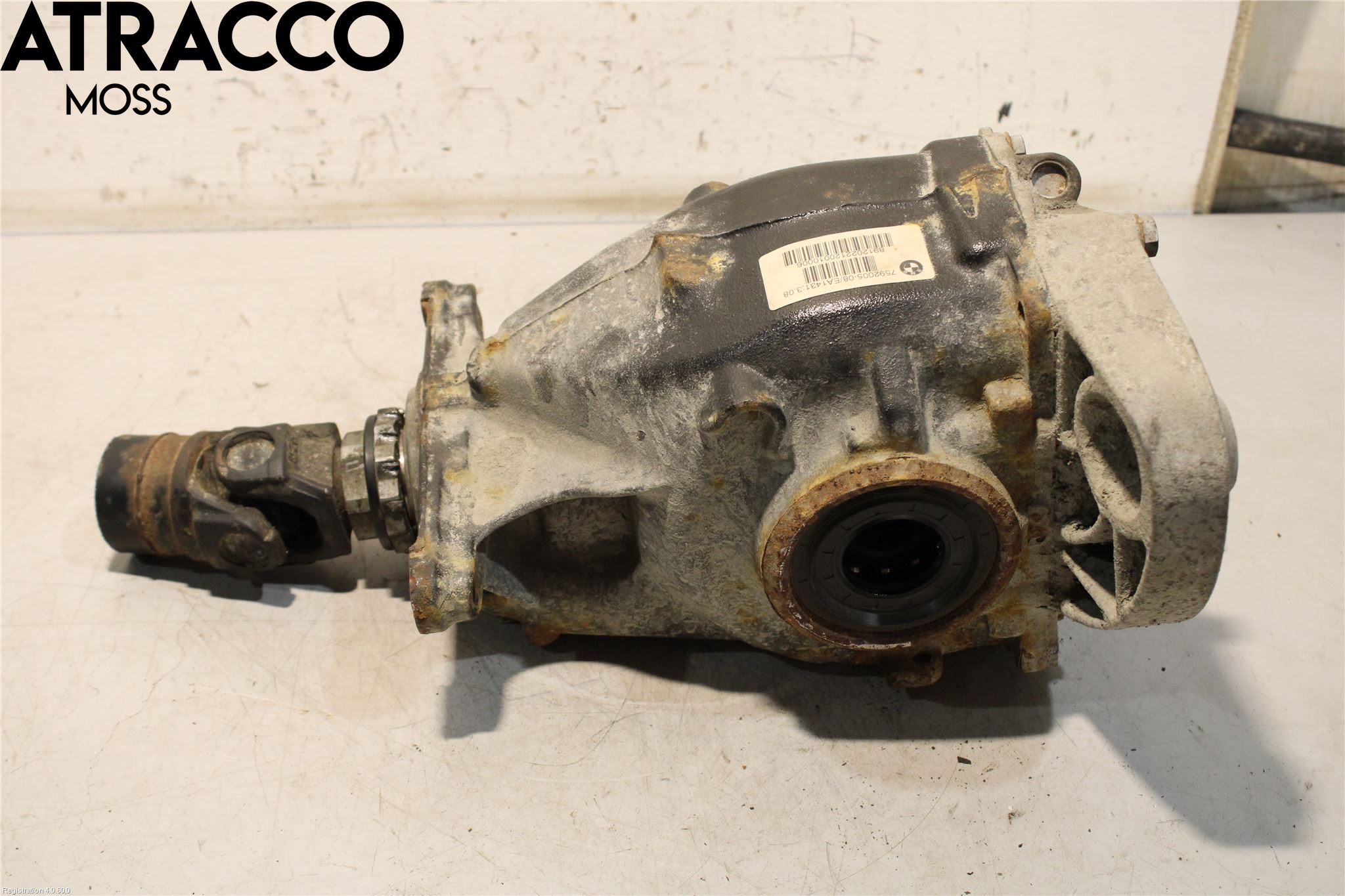 BMW X3 F25 10-17 Bakaksel Kardang Bak -Diff