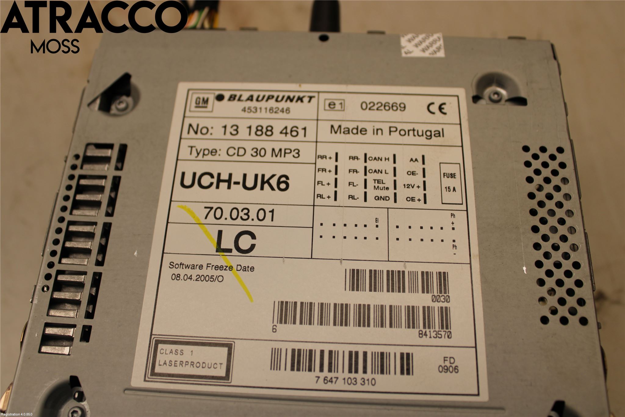 Opel ASTRA H 04-12 Stereo Radio