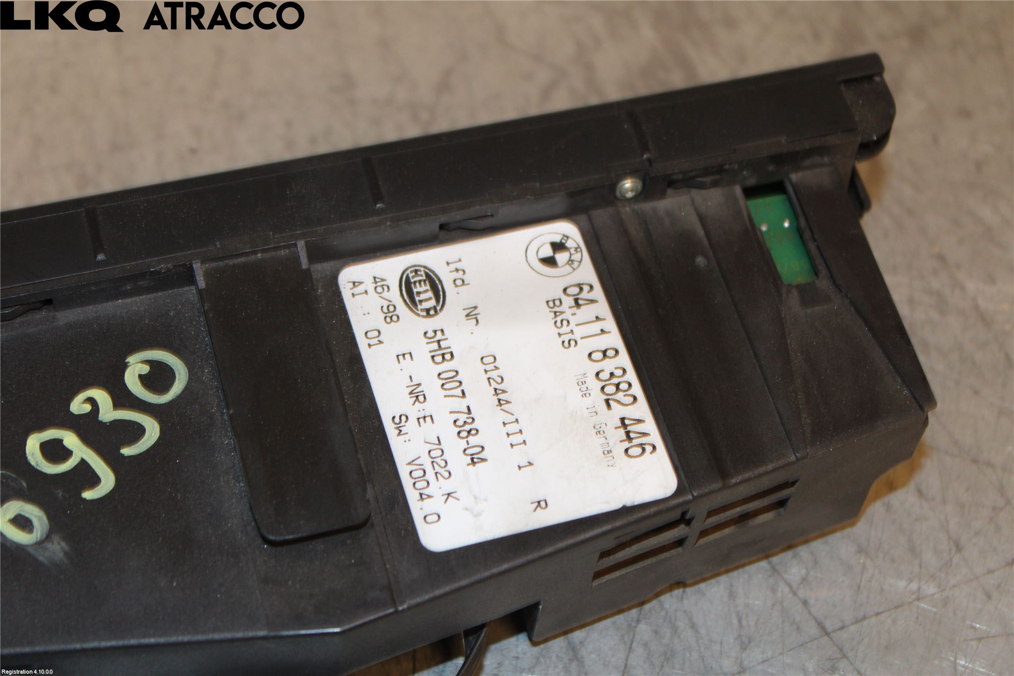 BMW 3 E46      98-05 Varme Ac Betjening-Display