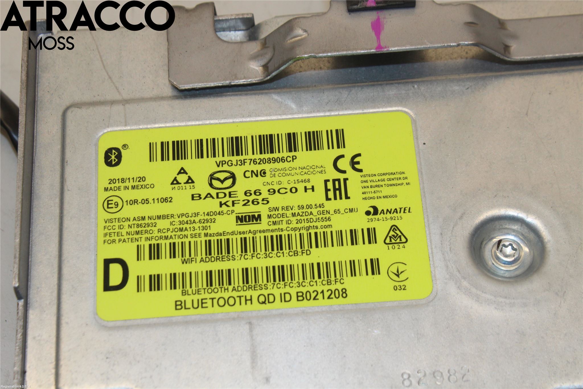 Mazda 2 (DJ) 15-22 Stereo Forsterker