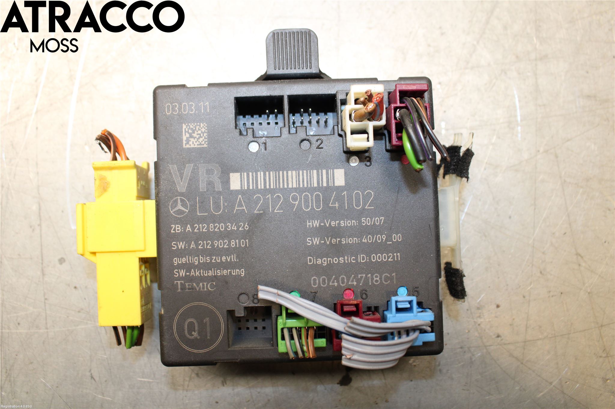 Mercedes-Benz MB E-KLASS COUPÈ/CAB(C207) 09-17 Styreenhet Dør