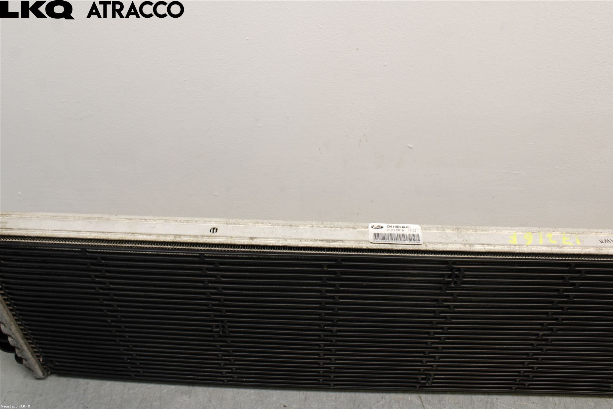Ford FOCUS 19- Intercooler Radiator