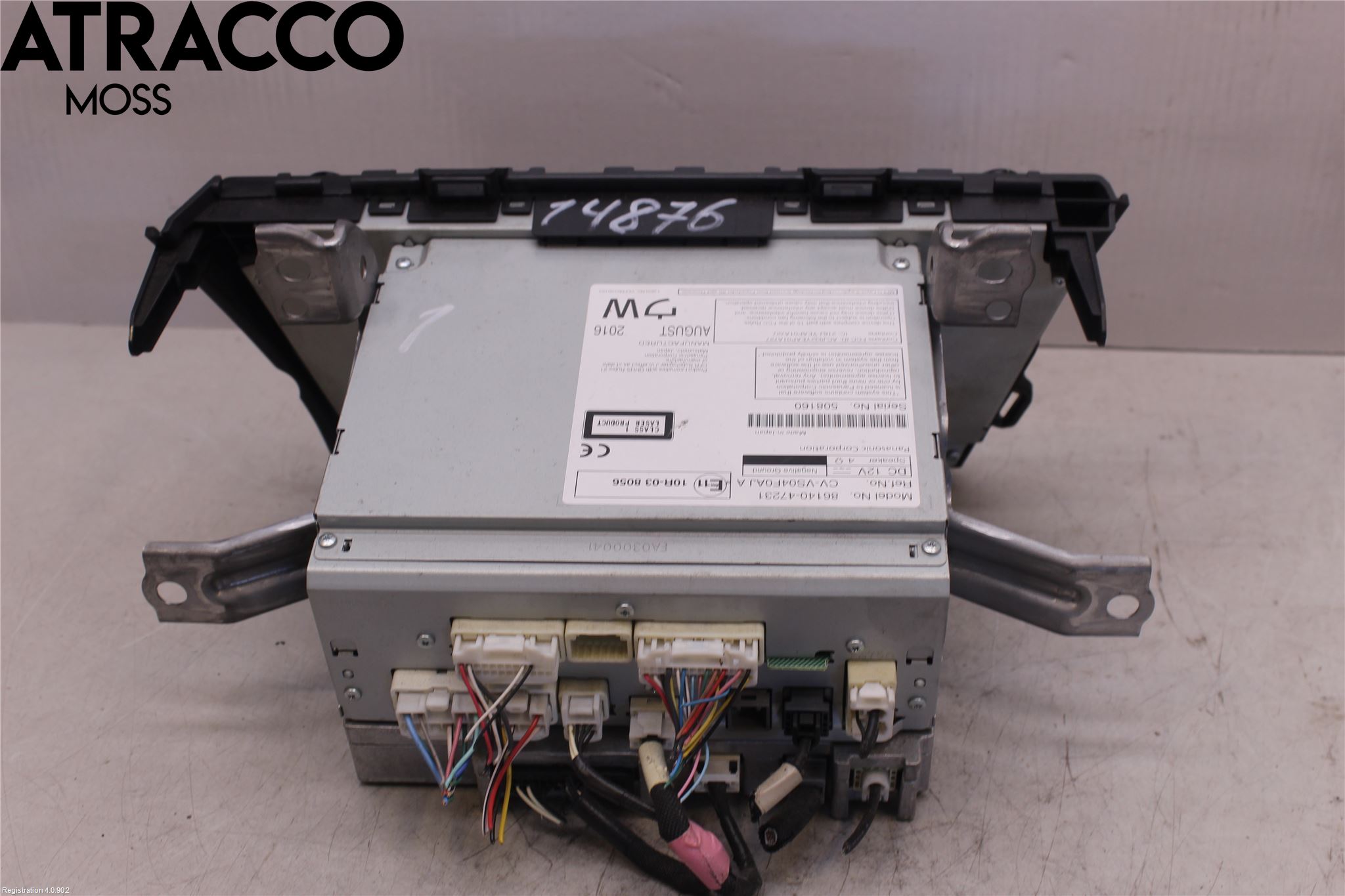 Toyota PRIUS+ ZVW40 12-20 Stereo Radio Med Cd