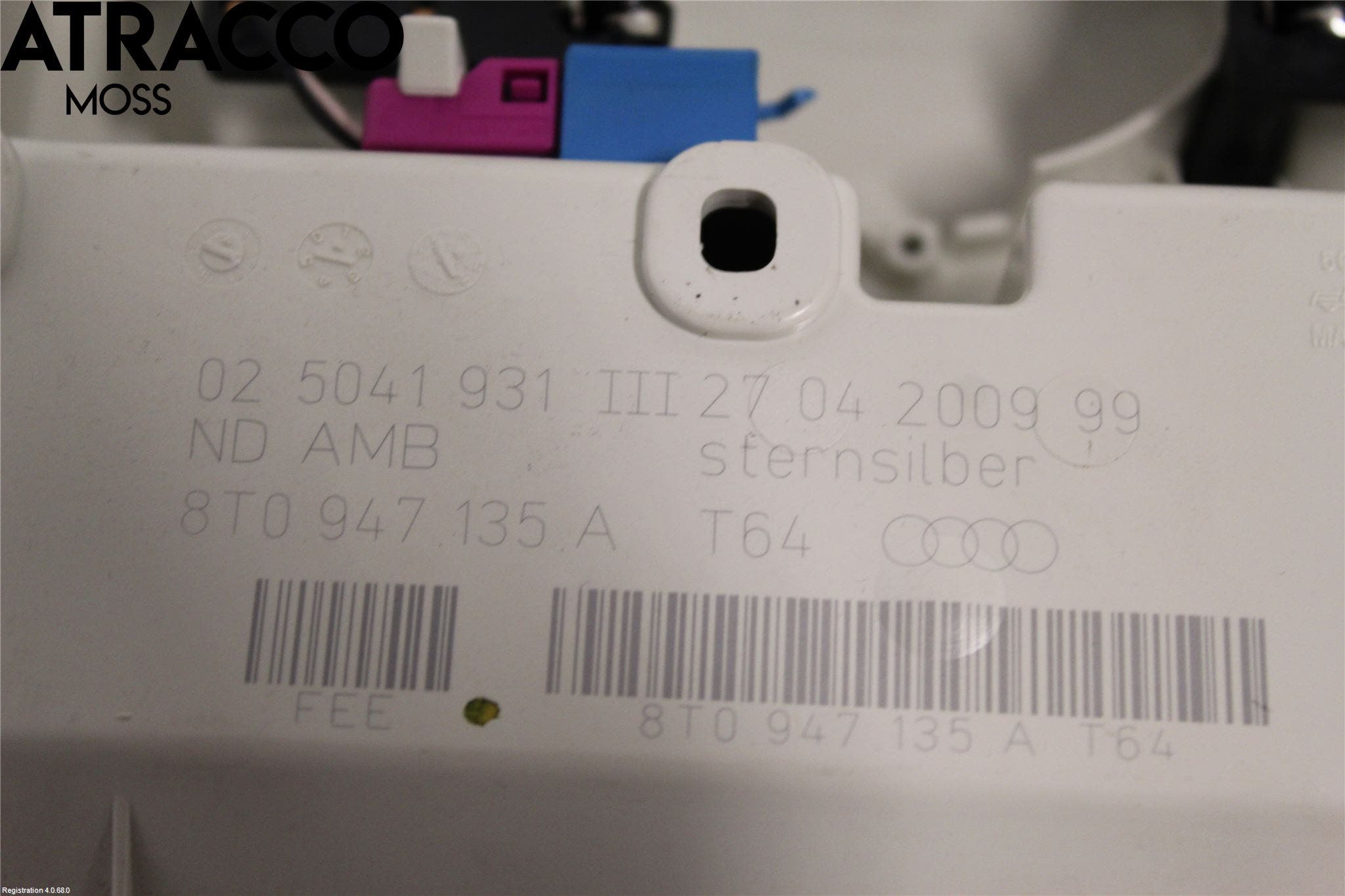 Audi A4/S4 08-11 Innr Taklys