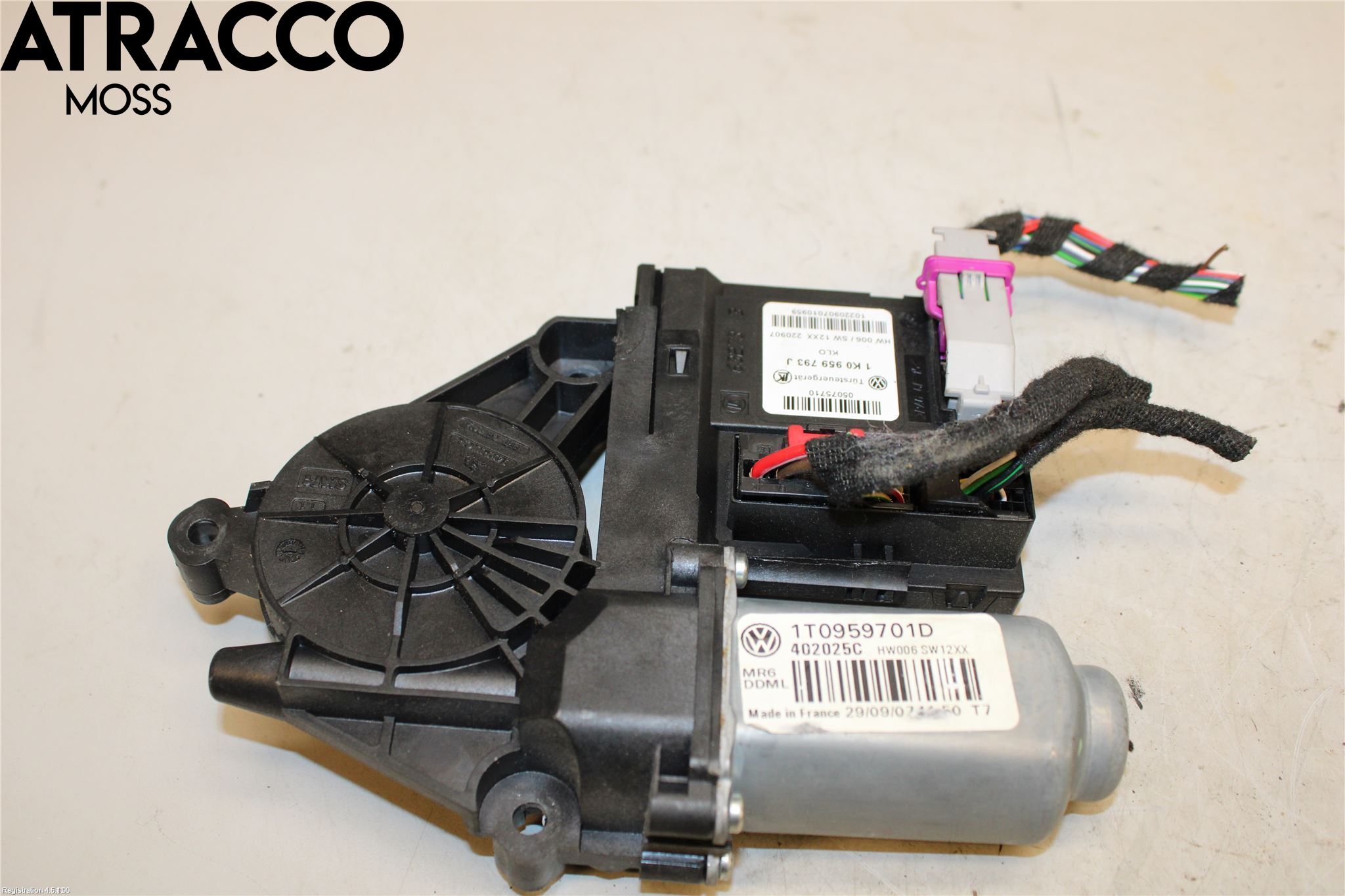 Skoda OCTAVIA (1Z) 05-13 Vindusheismotor