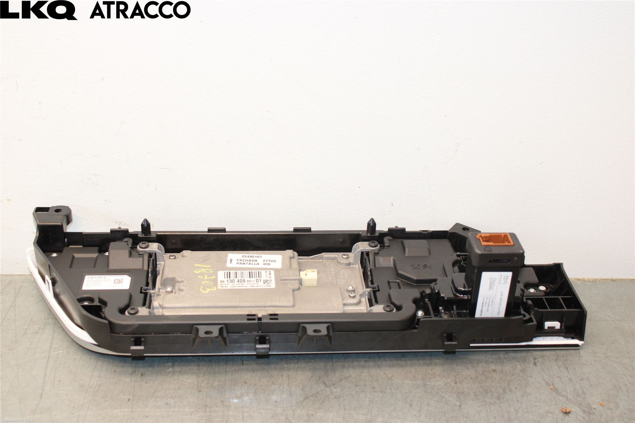 Citroen C4 GRAND PICASSO 14-18 Multifunktionsdisplay