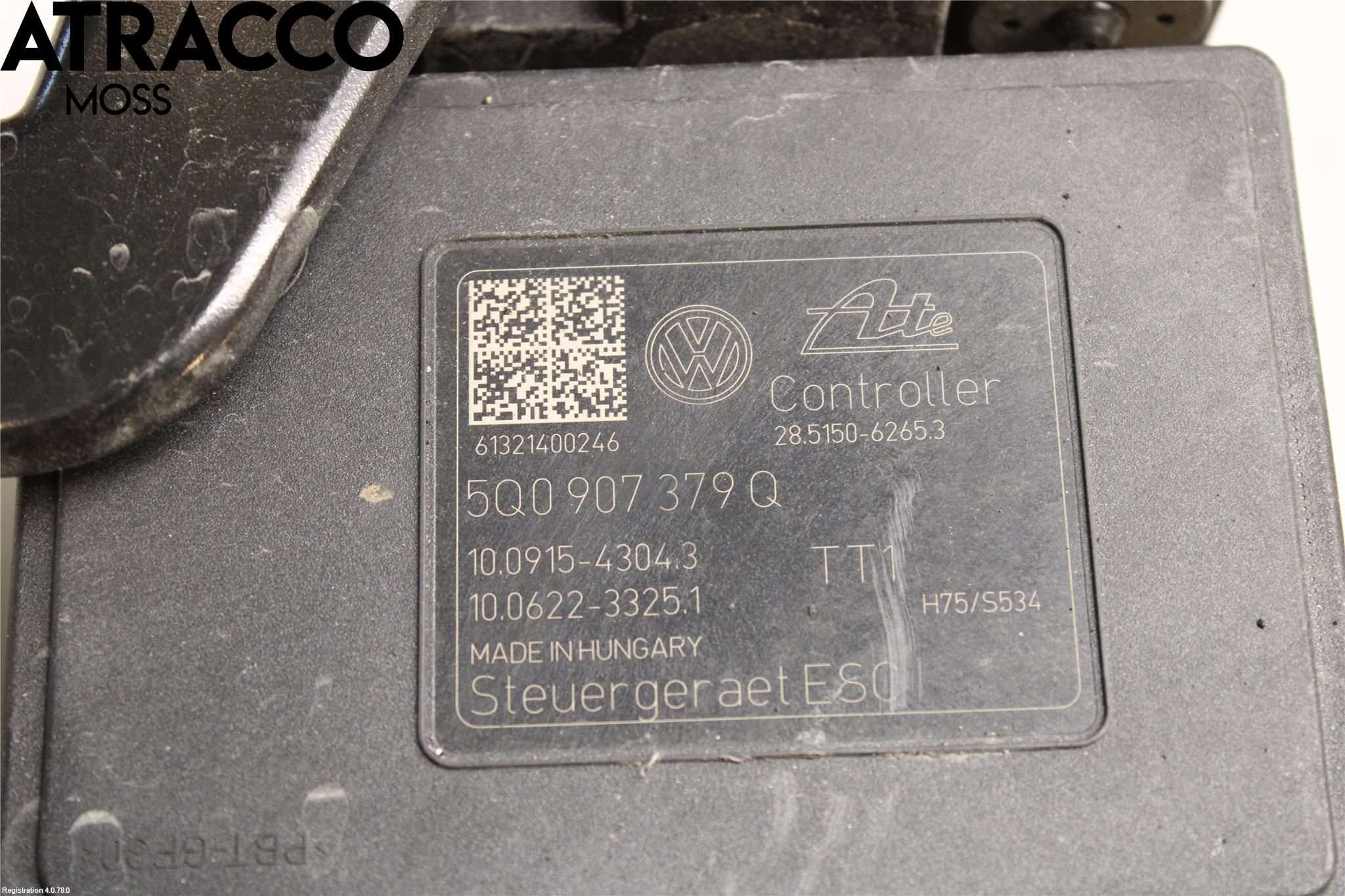 Volkswagen VW GOLF / E-GOLF VII 13-20 Abs Hydraulikkaggregat