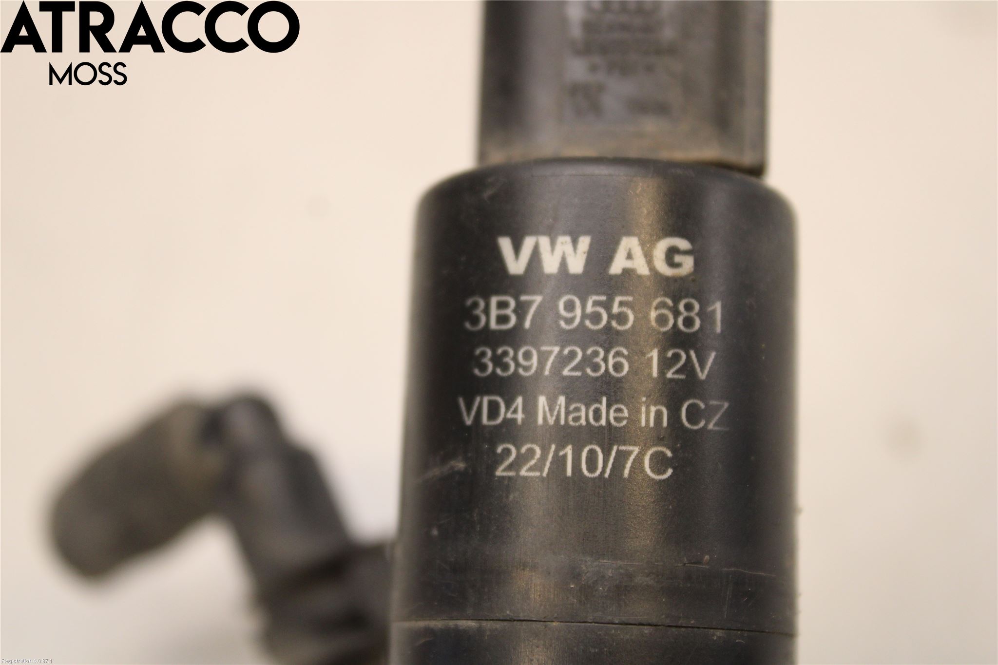 Volkswagen VW GOLF VI 09-13 Spylerpumpe Høytrykk