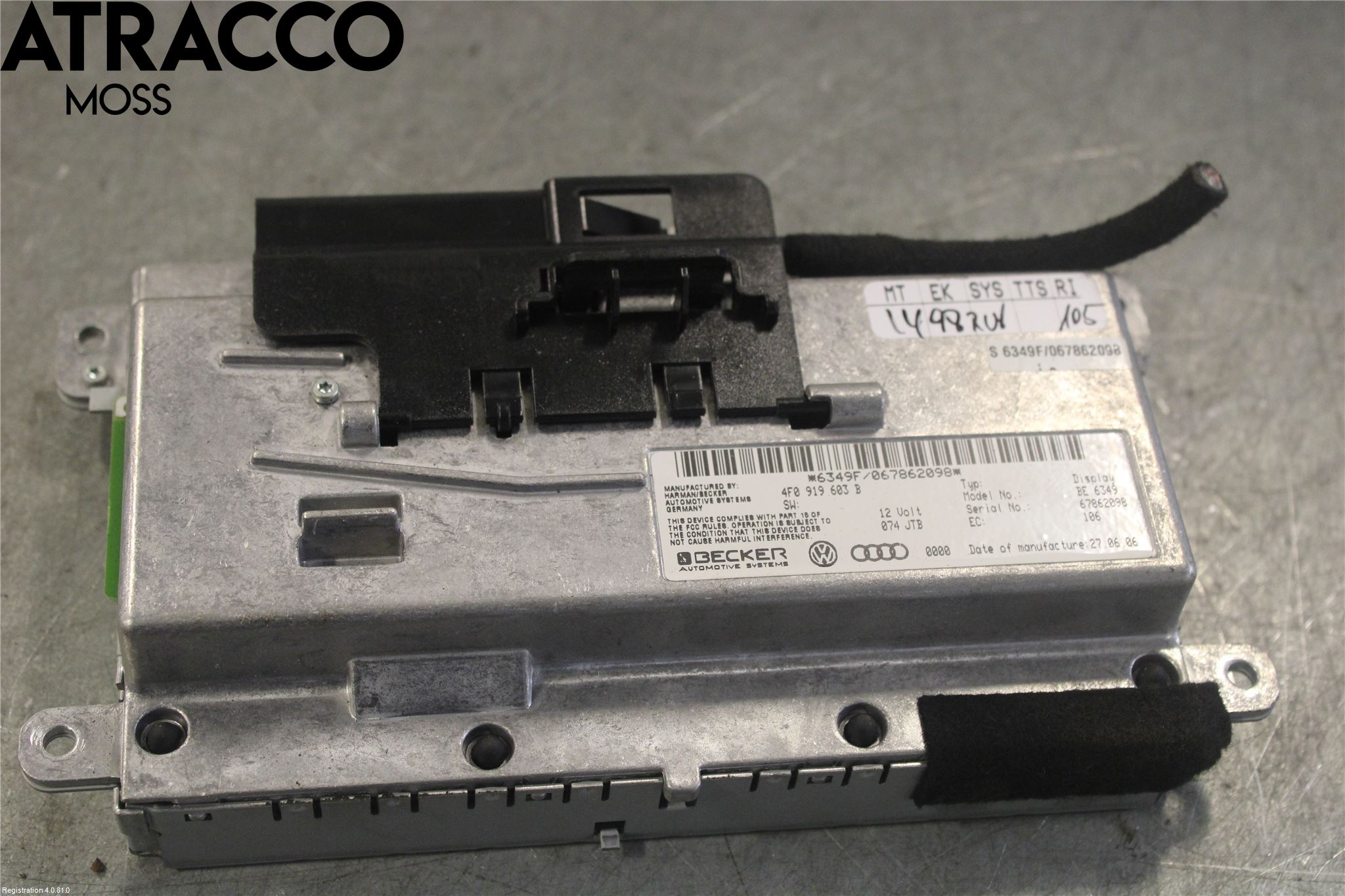 Audi ALLROAD 06-11 Stereo Radio Øvrig