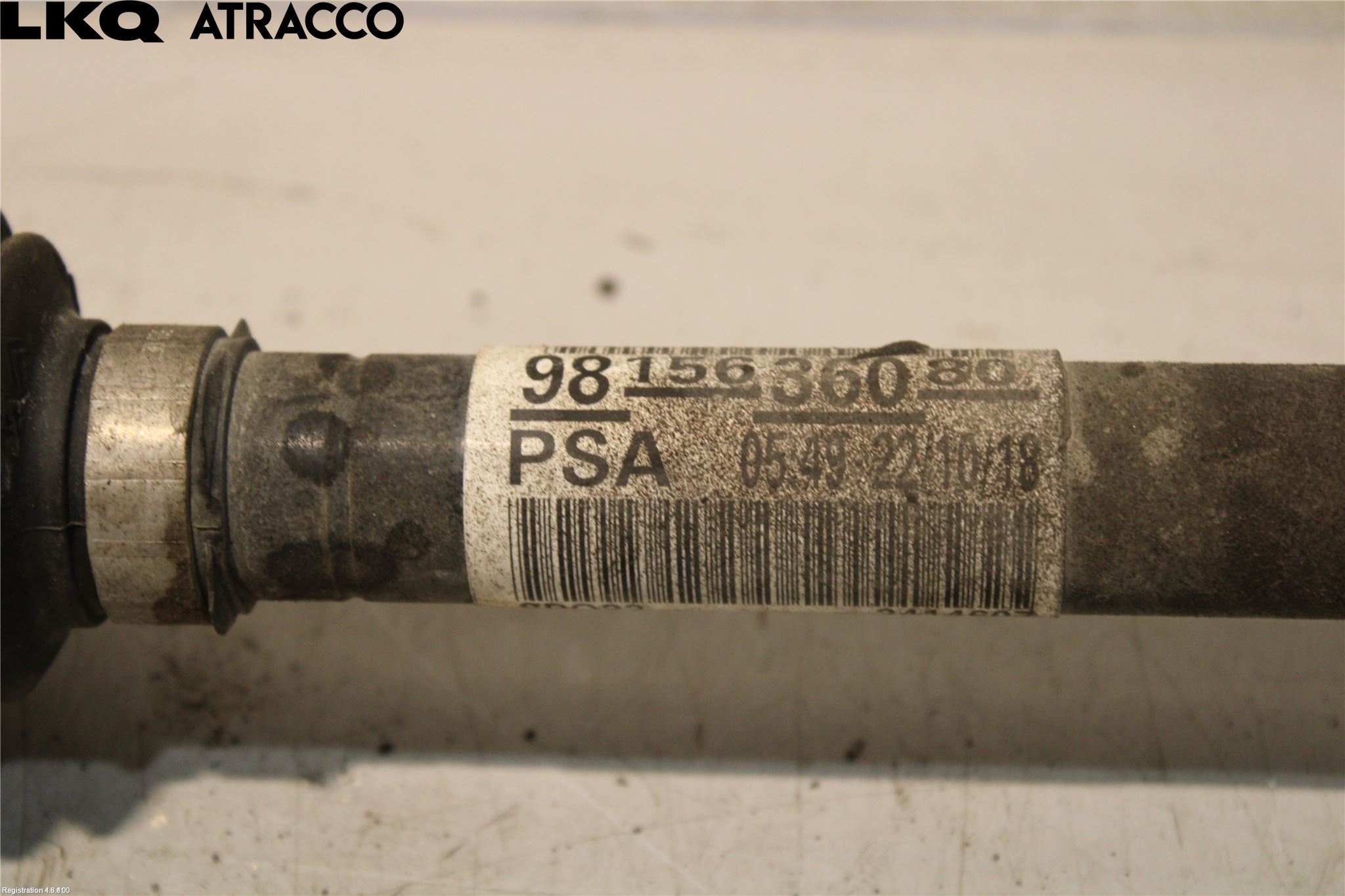 Citroen BERLINGO/E-BERLINGO 19- Drivaksel Foran Kompl Høyre