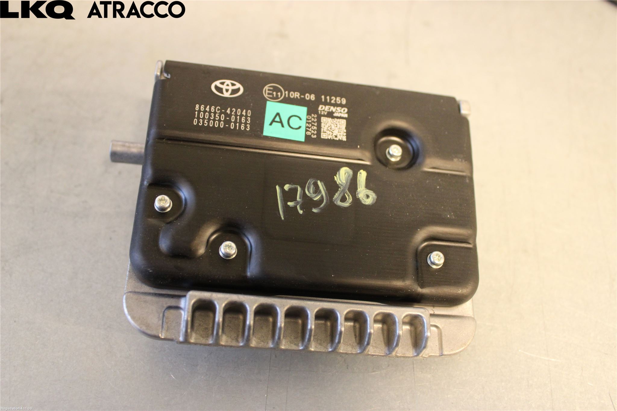 Toyota bZ4X EA10 22- Parkeringshjelp Kamera