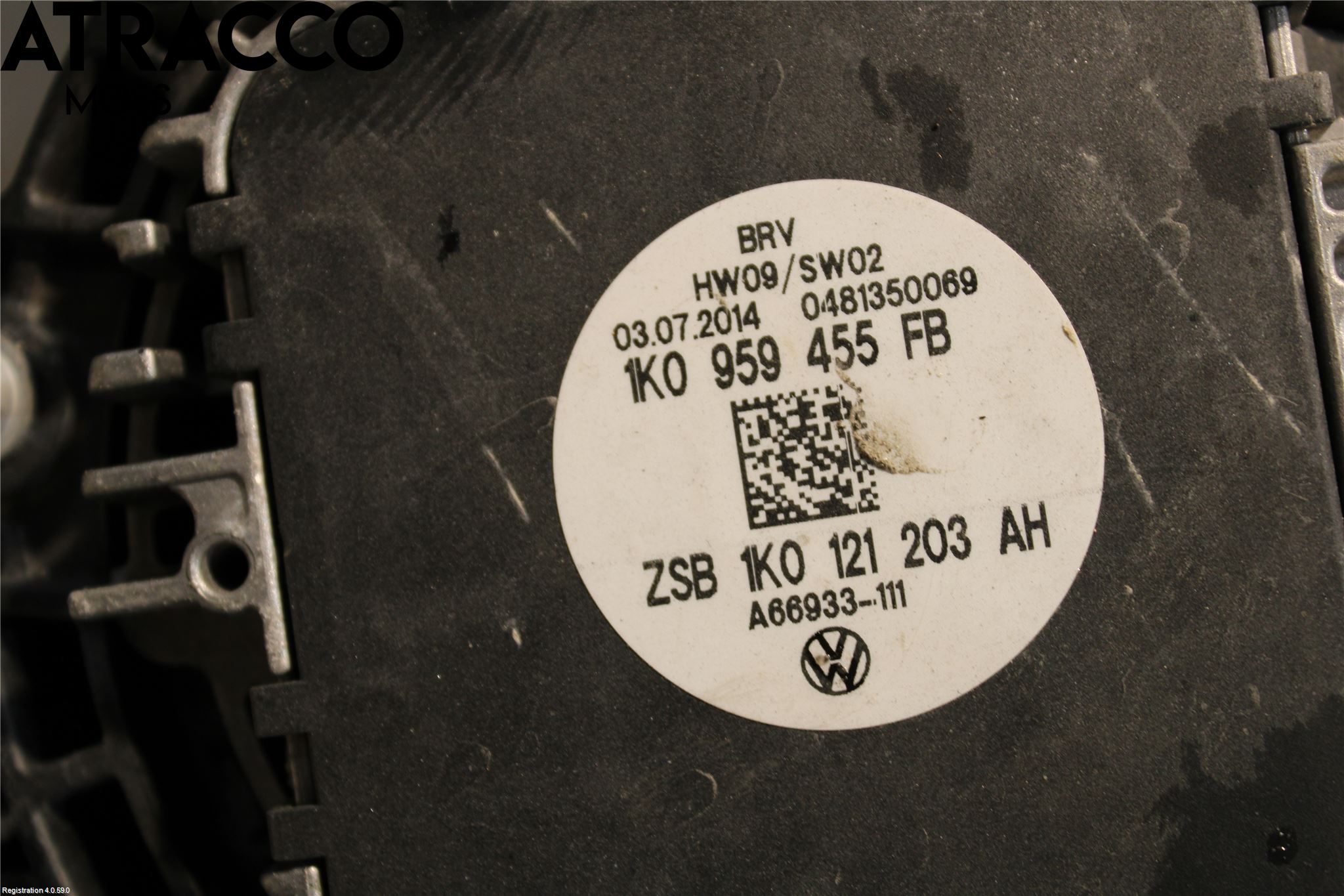 Volkswagen VW TOURAN 10-15 Kjølevifte Elektrisk