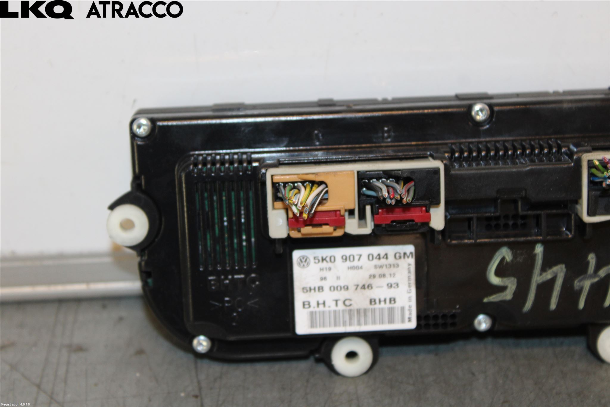 Volkswagen VW GOLF VI 09-13 Varme Ac Betjening-Display