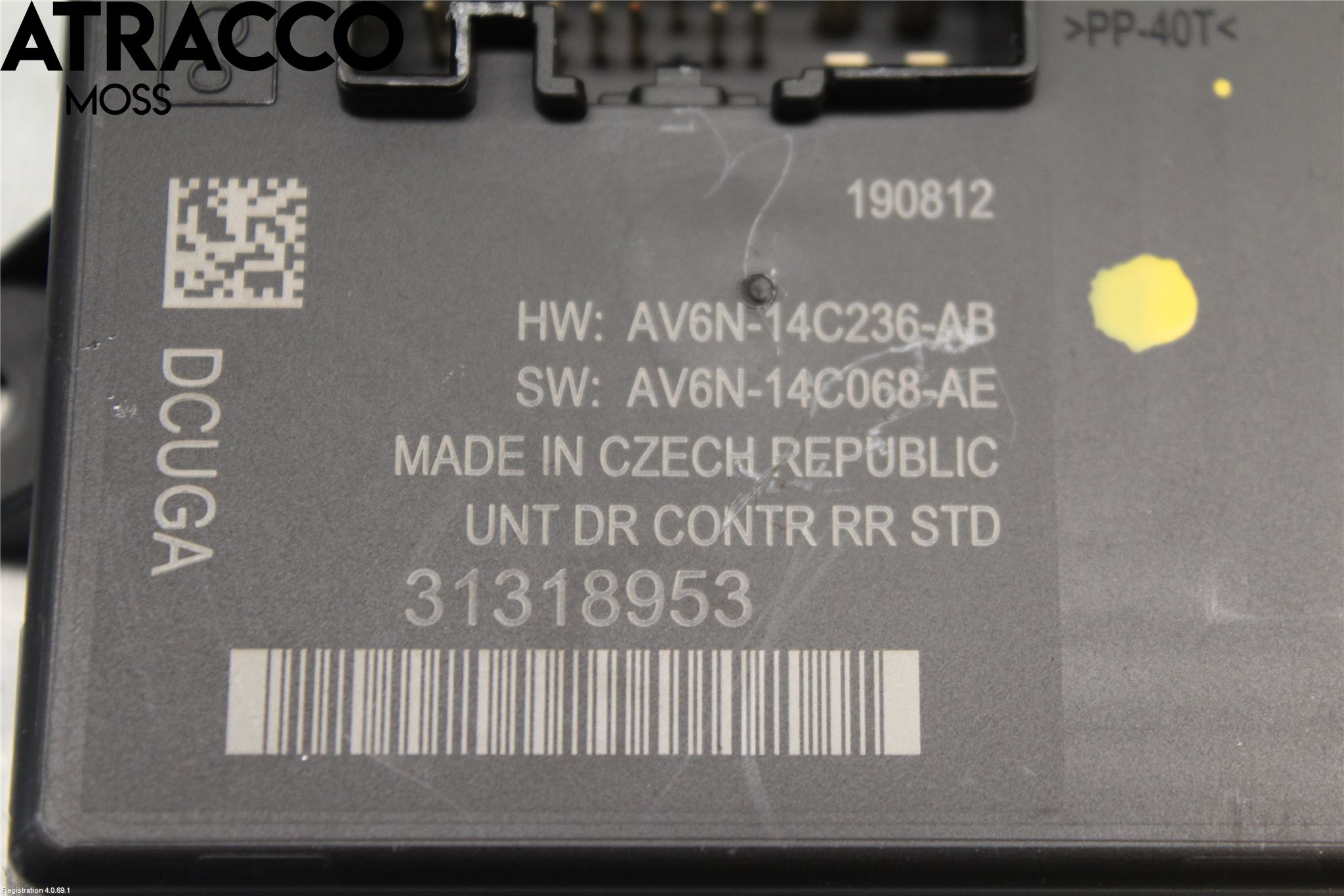 Volvo V40 12-19 Styreenhet Dør