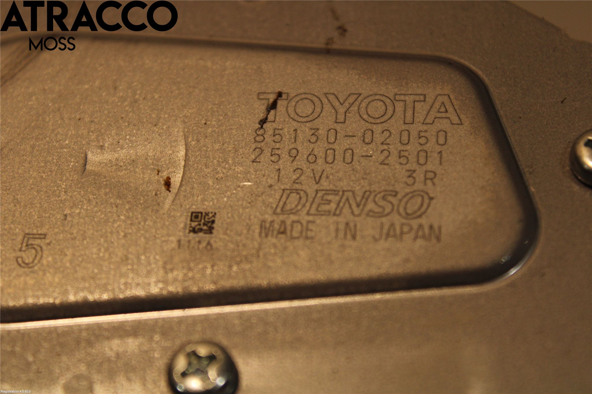 Toyota AURIS 13-19 Viskermotor Bakluke