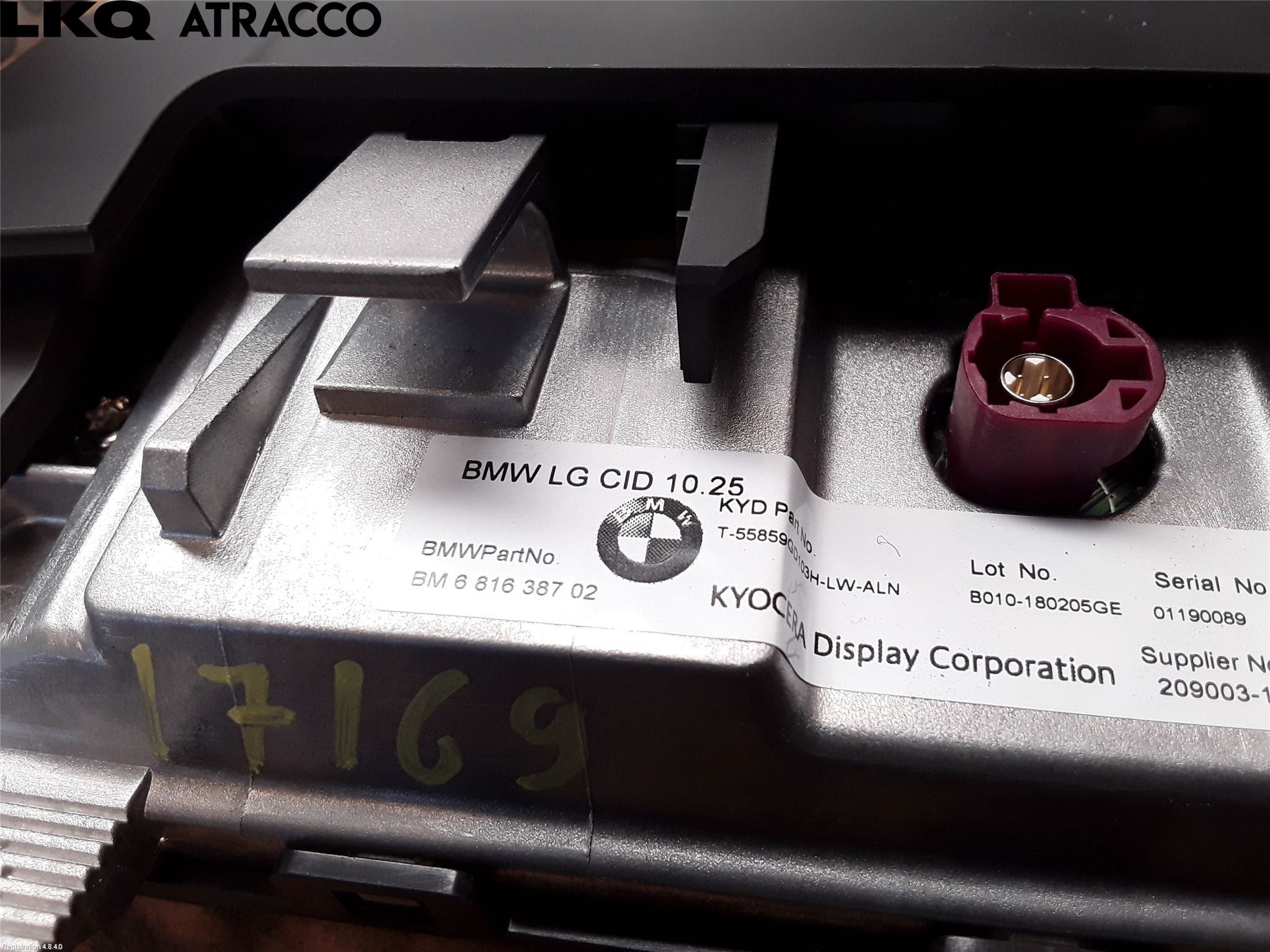 BMW X5 F15 13-18 Multifunktionsdisplay