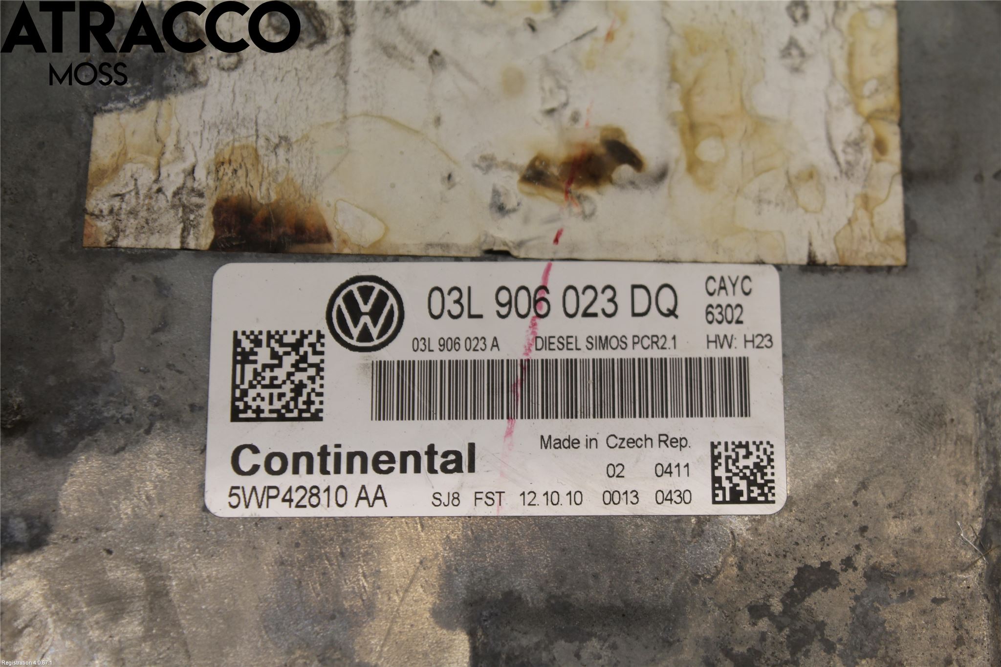 Volkswagen VW GOLF VI 09-13 Styreenhet Øvrig