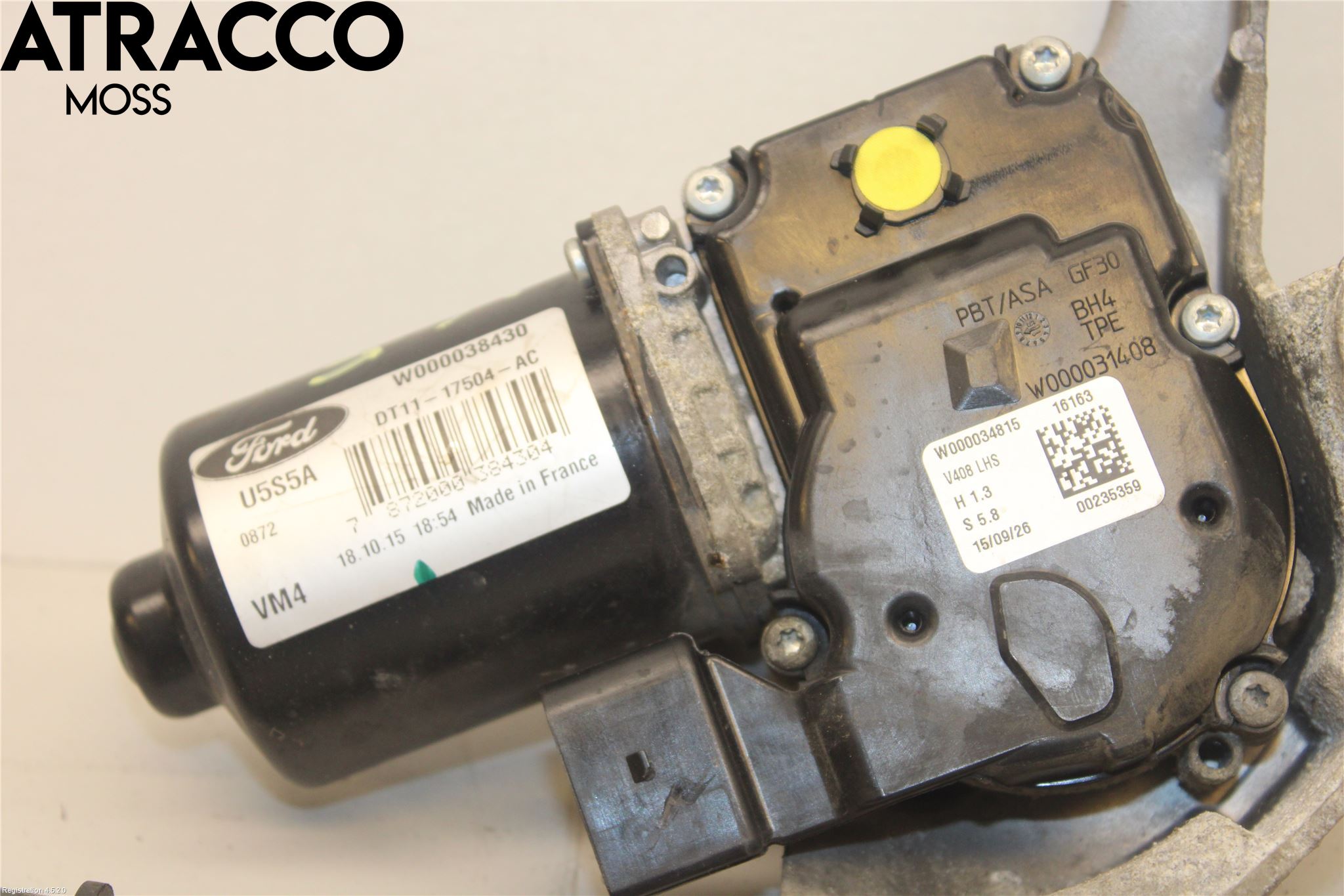 Ford TRANSIT/TOURNEO CONNECT 13-22 Viskermotor Frontrute