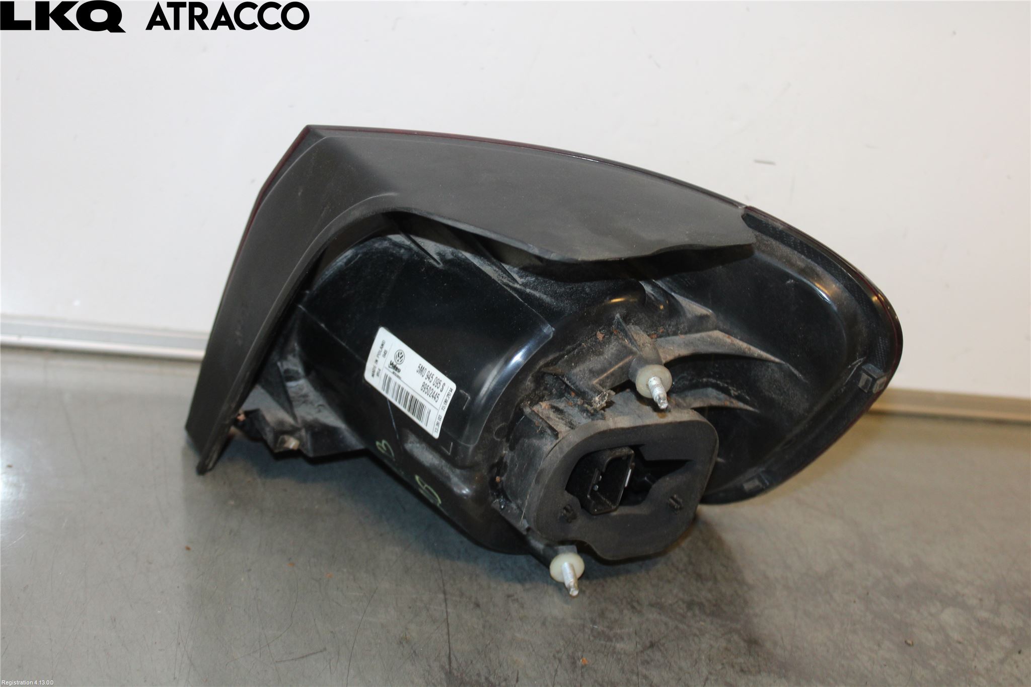 Volkswagen VW GOLF PLUS/CROSS GOLF 04-14 Baklykt Venstre