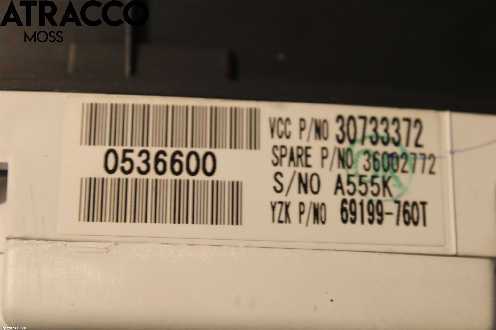 Volvo V50 08-12 Instr Kombinert