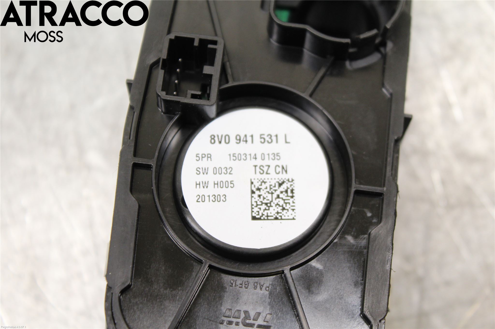 Audi A3/S3 8V 13-20 Bryter Hovedlys