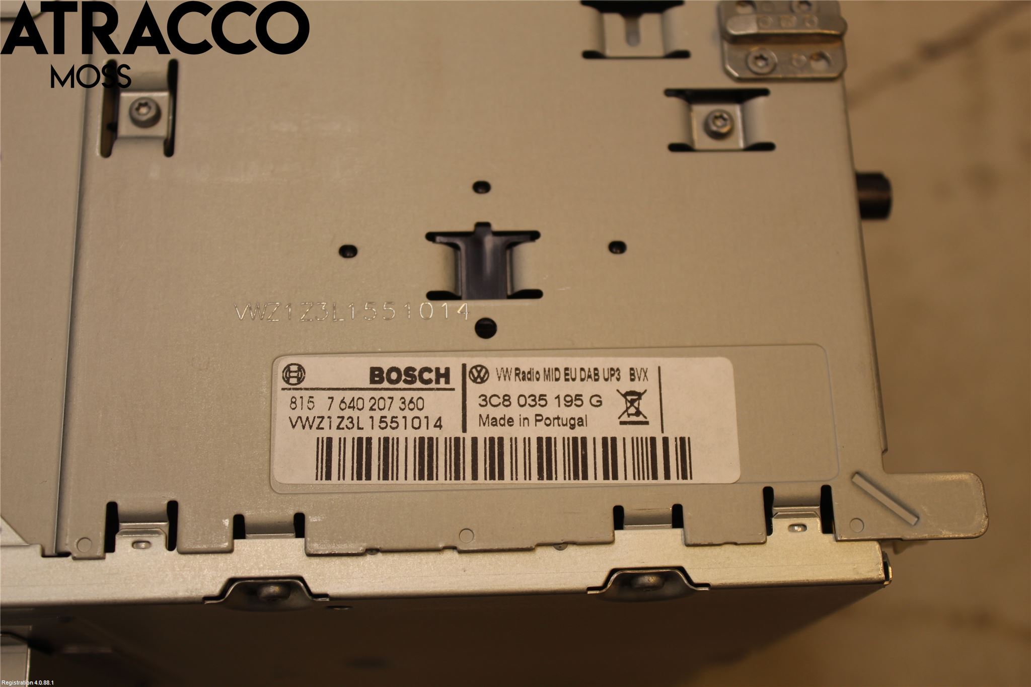 Volkswagen VW GOLF PLUS/CROSS GOLF 04-14 Stereo Radio Med Cd