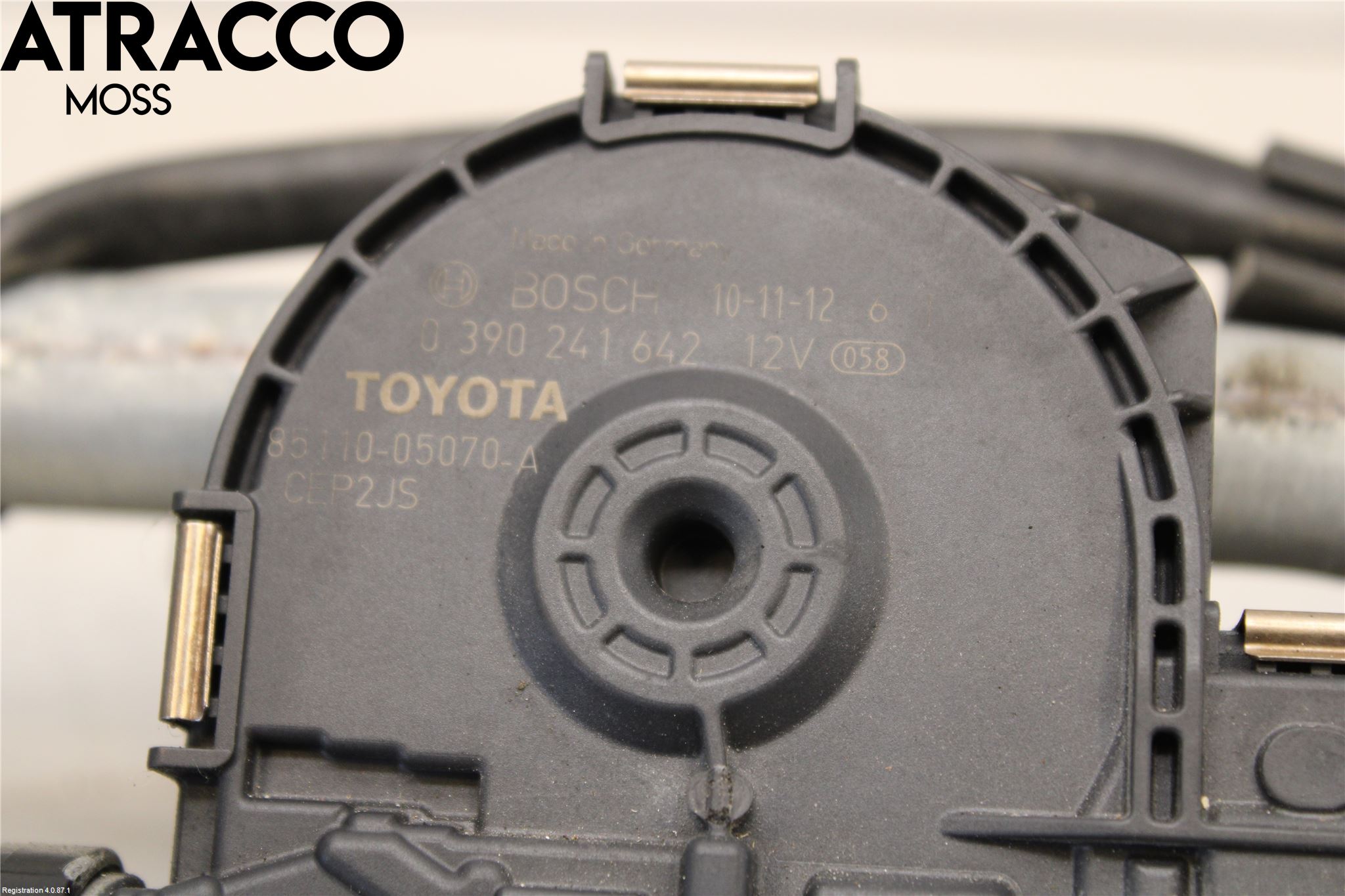 Toyota AVENSIS 09-15 Viskermotor Frontrute