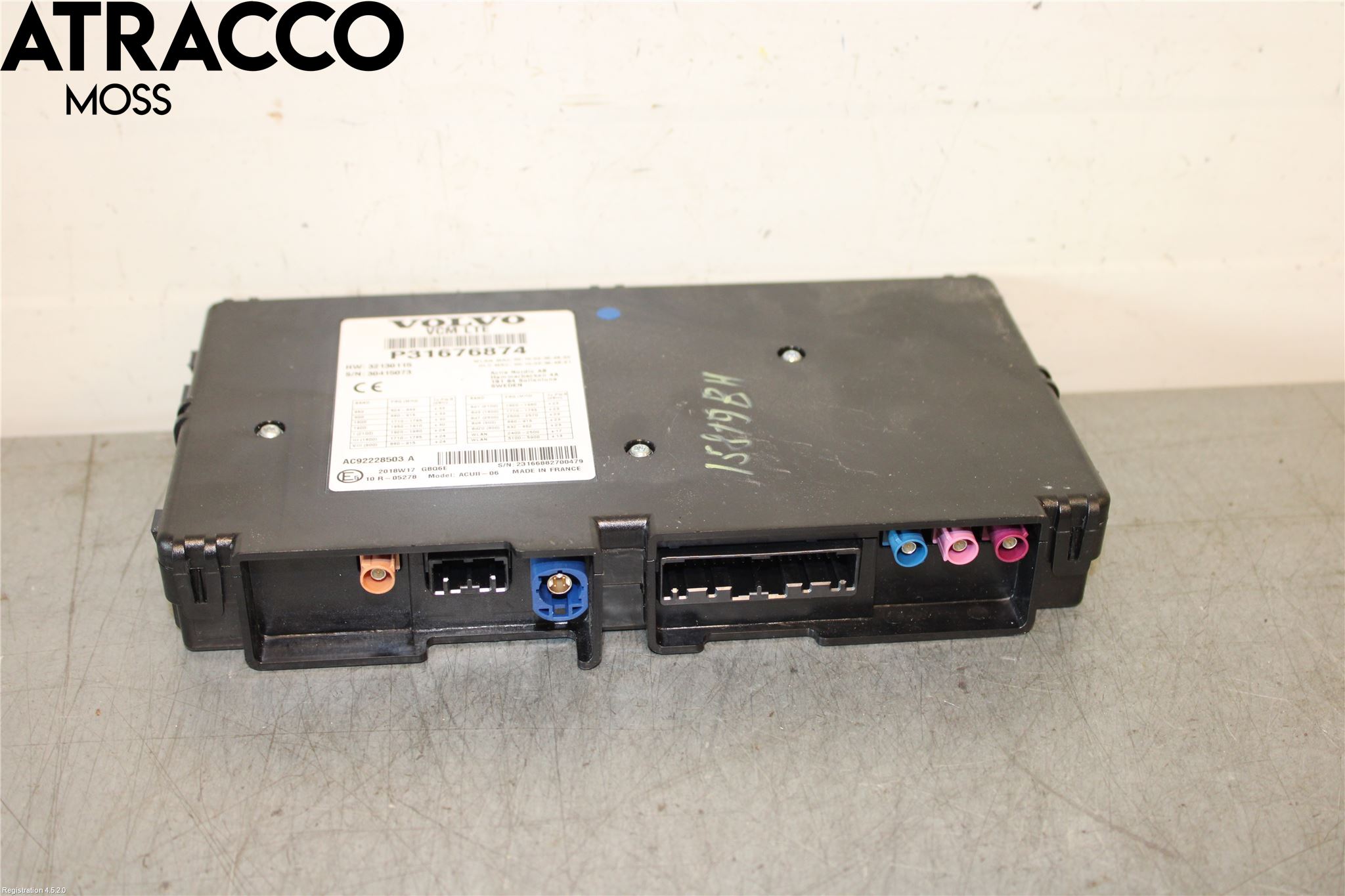 Volvo XC90/RECHARGE 16- Styreenhet Øvrig