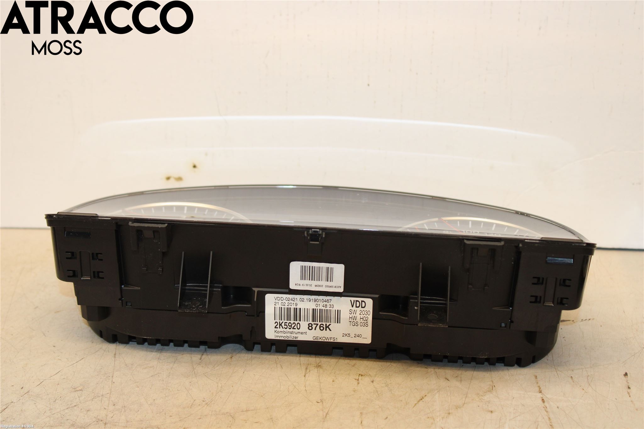 Volkswagen VW CADDY 16-20 Instr Kombinert