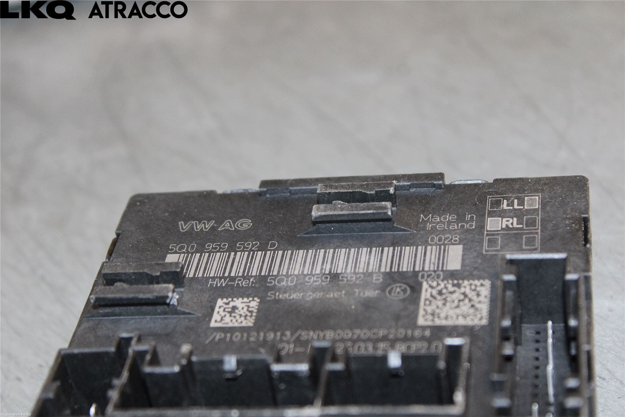 Audi A3/S3 05-13 Styreenhet Dør