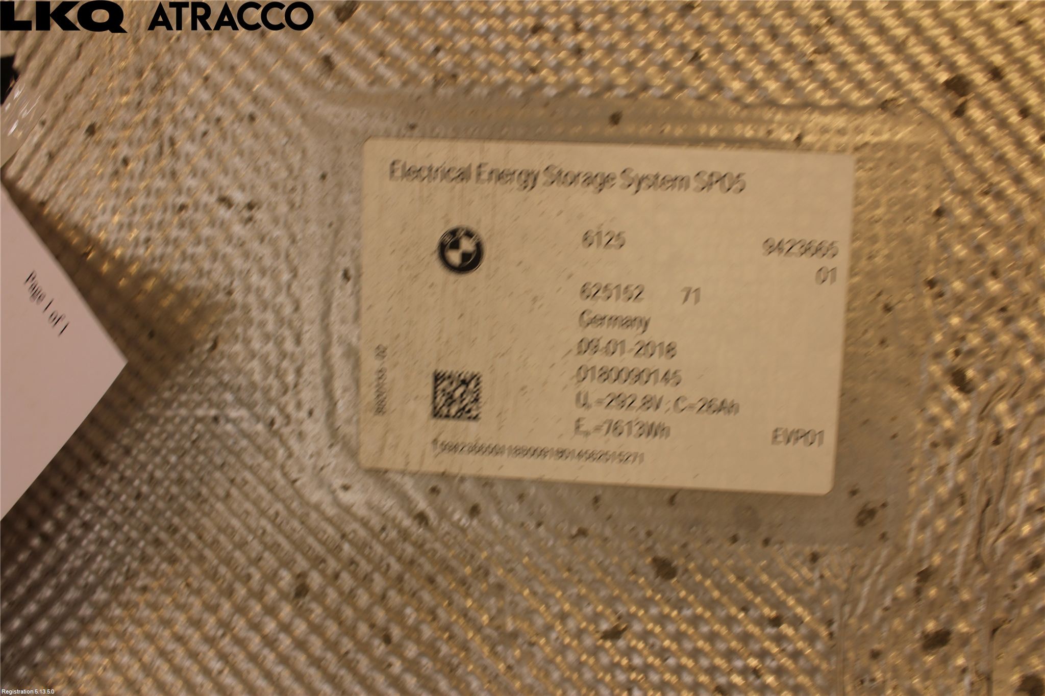 Mini COUNTRYMAN F60 17-23 Hybrid Batteri