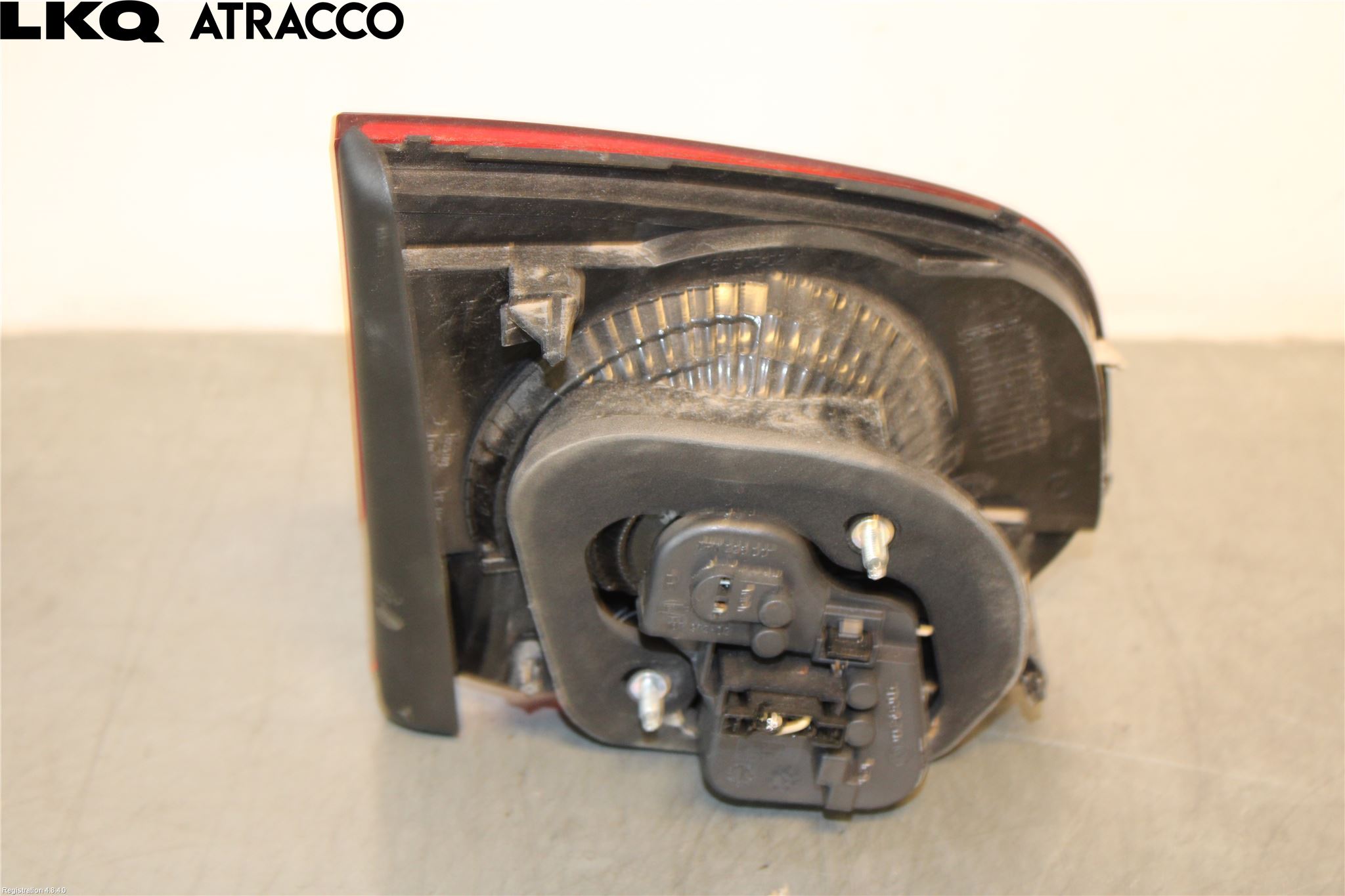 Volkswagen VW GOLF VI 09-13 Baklykt Høyre  På Luke(Indre)