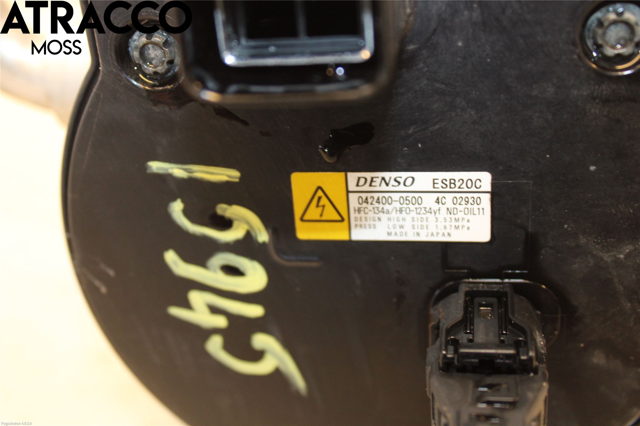 Toyota COROLLA 19- Varme Ac Kompressor