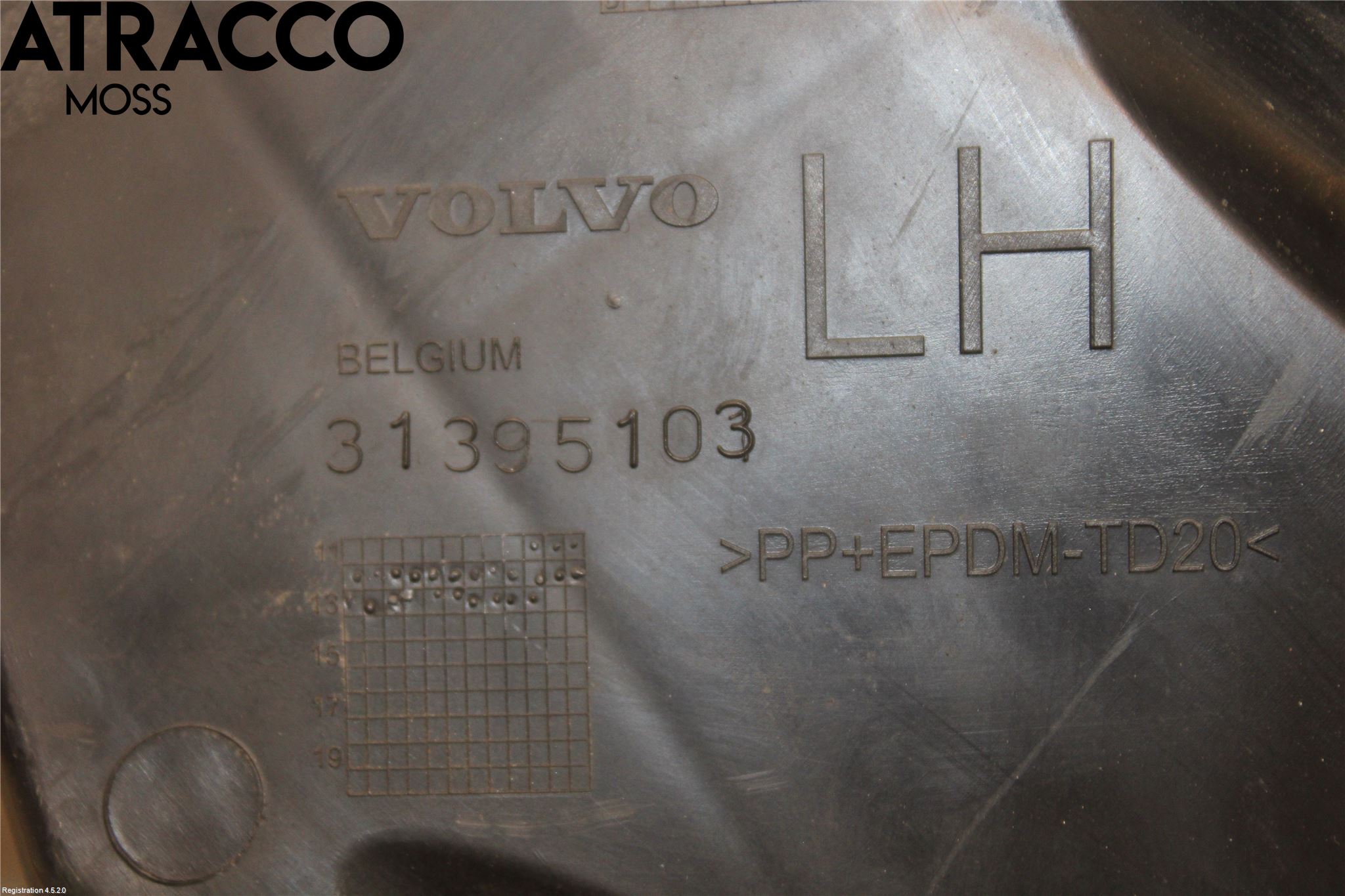 Volvo V40 12-19 Støtfangerfeste Bak Venstre