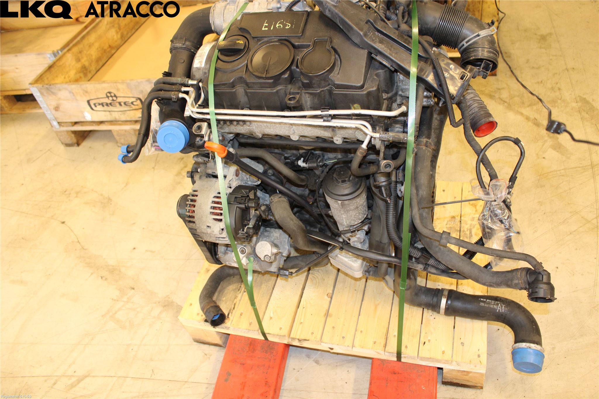 Volkswagen VW GOLF V 04-09 Motor Diesel
