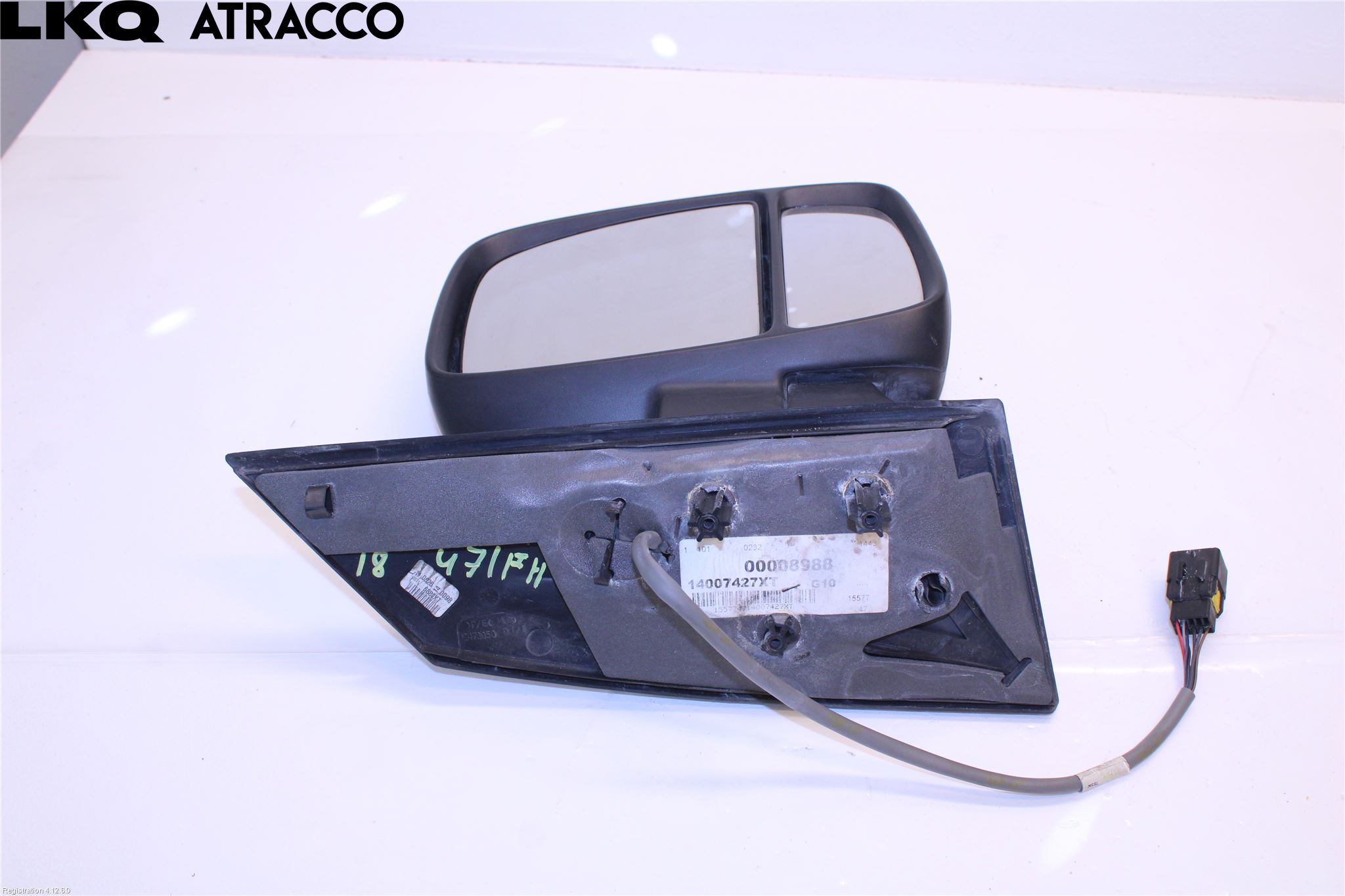 Citroen JUMPY 07-16 Speil H M-El Justering