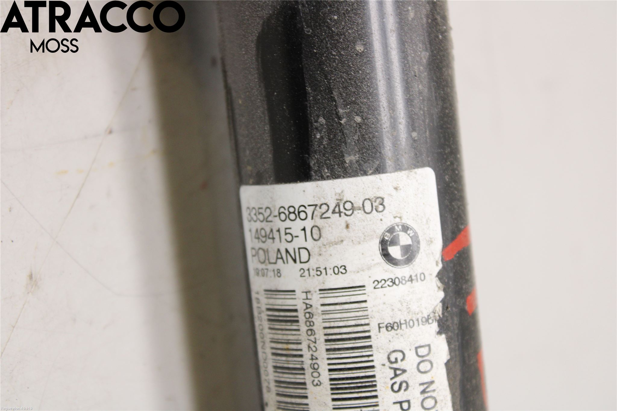 Mini COUNTRYMAN F60 17-23 Støtdemper Bak