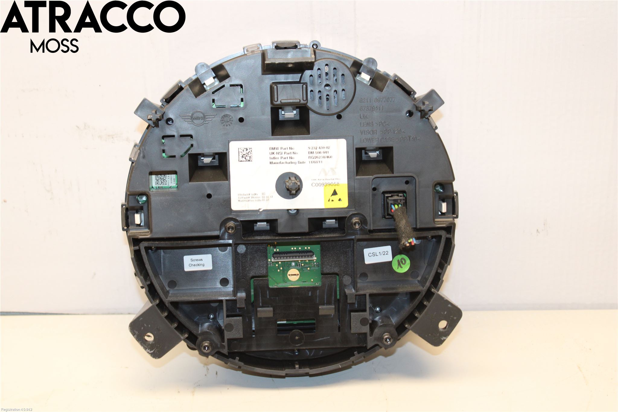 Mini COUPE R56 05-14 Instr Kombinert