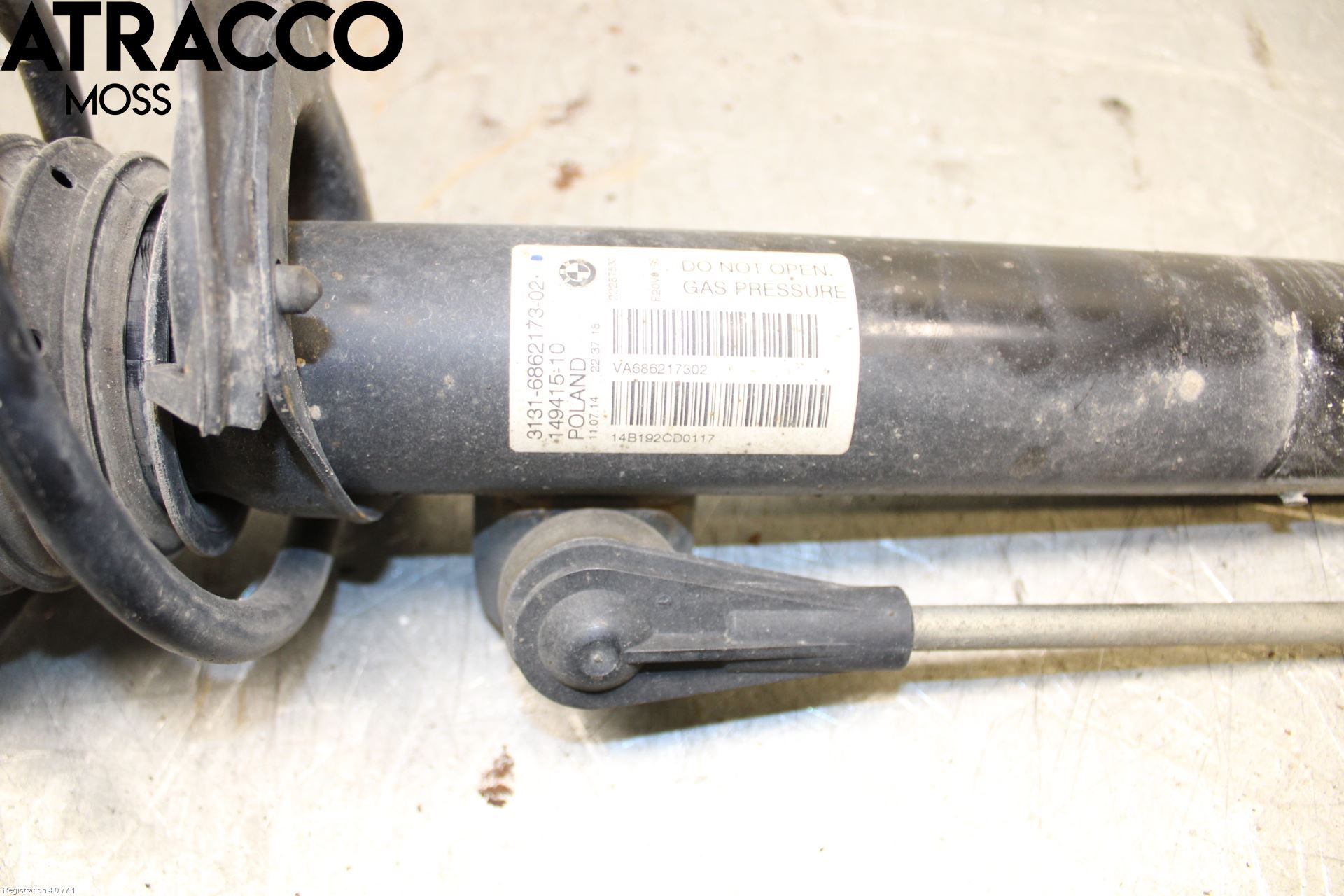 BMW 1 F20/F21 11-19 Fjærbein Foran Venstre