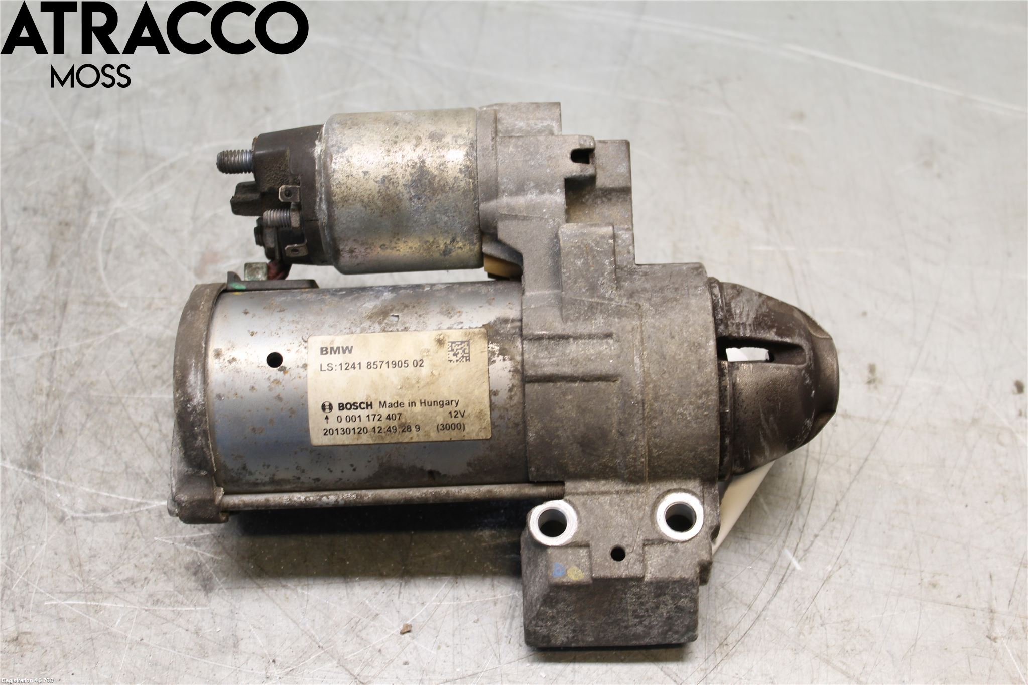 BMW 3 F30/F31/F80 12-19 Startmotor Diesel
