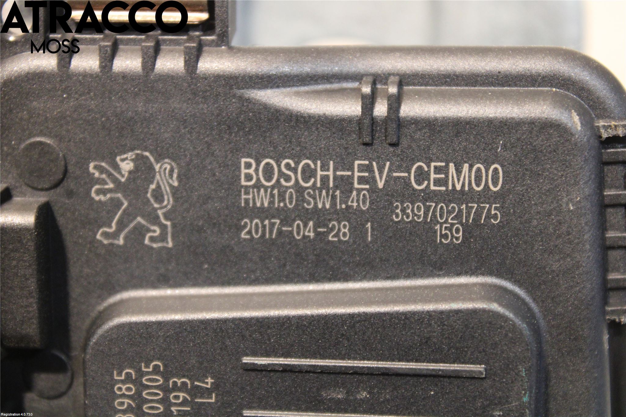 Peugeot 3008 17-24 Viskermotor Frontrute