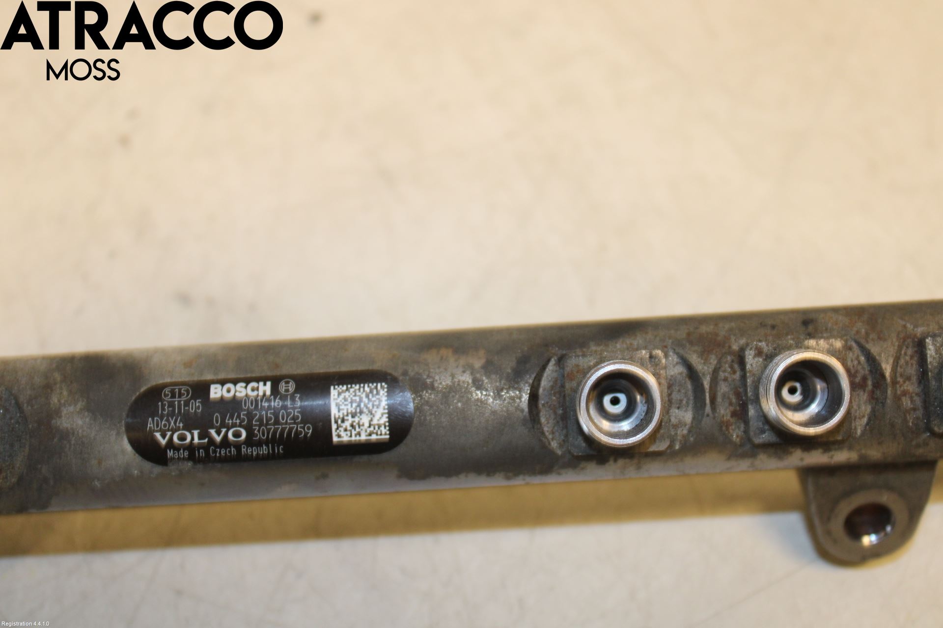 Volvo XC70 14-16 Inj. Fuelrail