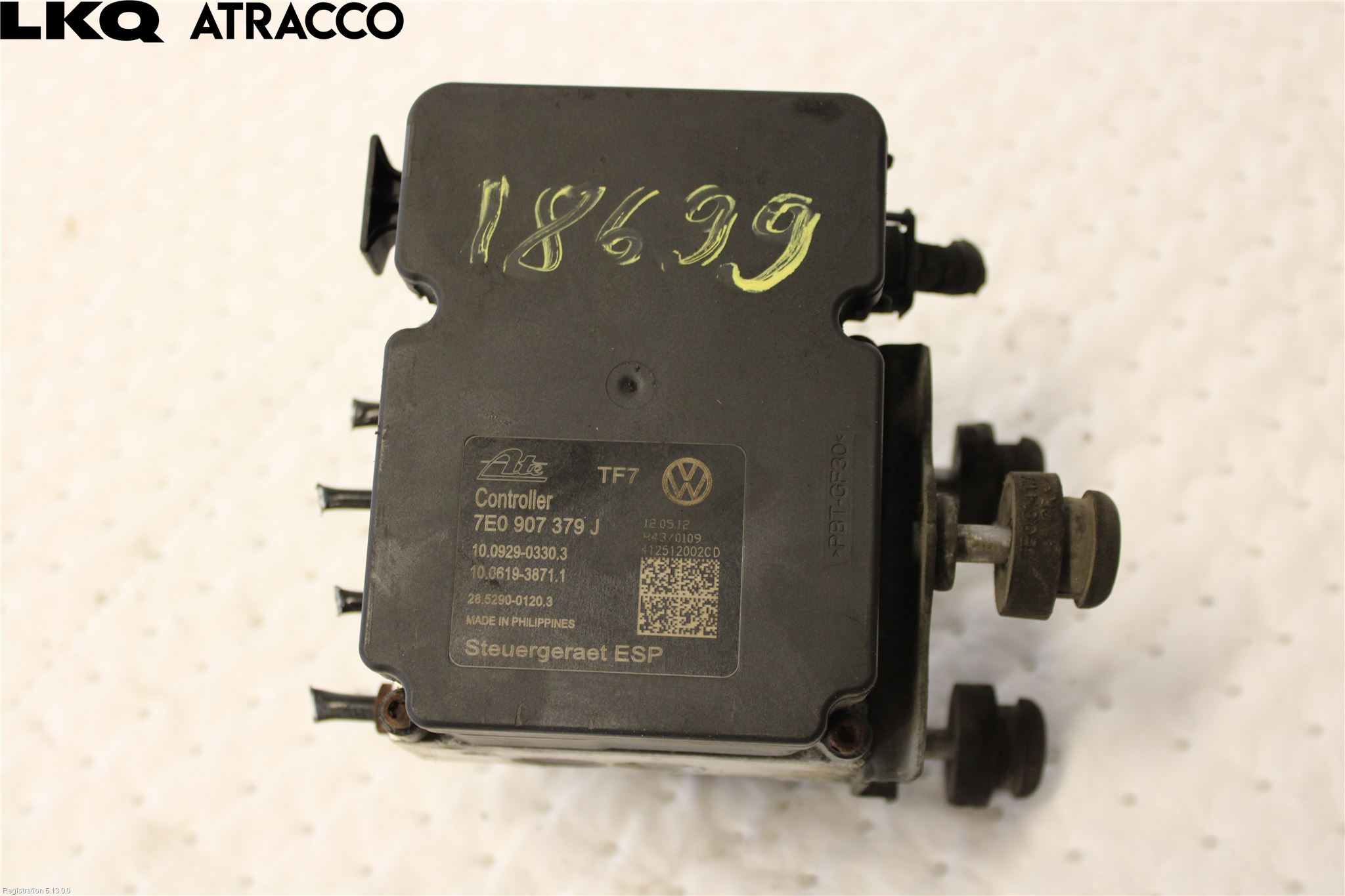 Volkswagen VW TRANSP/CARAVELLE (T5) 04-15 Abs Hydraulikkpumpe