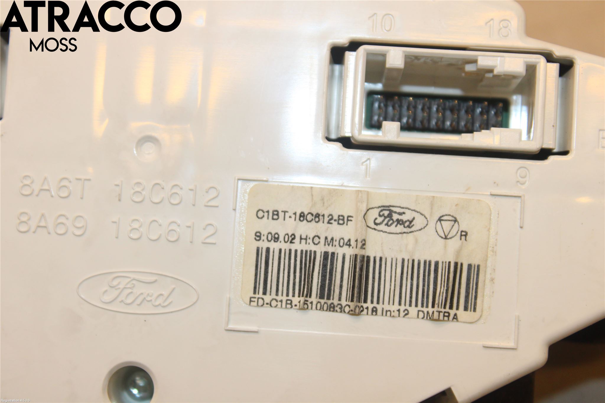 Ford FIESTA 13-17 Varme Ac Betjening-Display