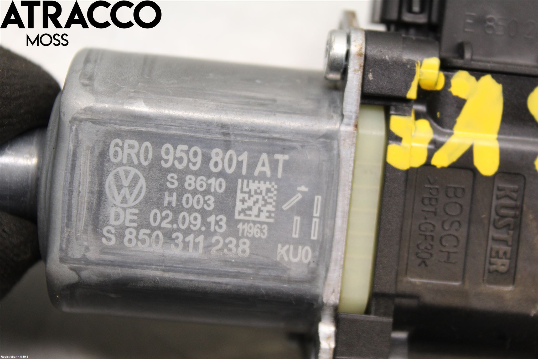 Volkswagen VW POLO 10-17 Vindusheismotor