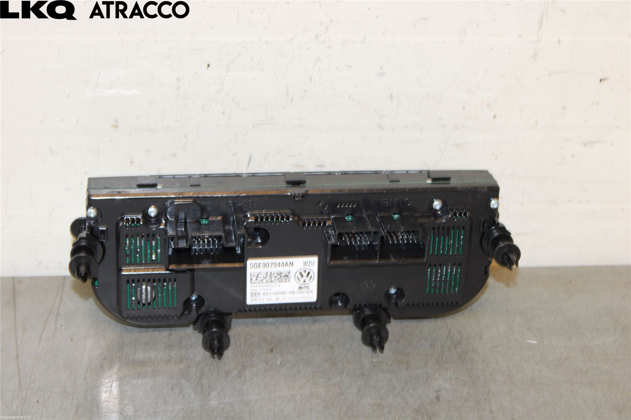 Volkswagen VW GOLF / E-GOLF VII 13-20 Varme Ac Betjening-Display