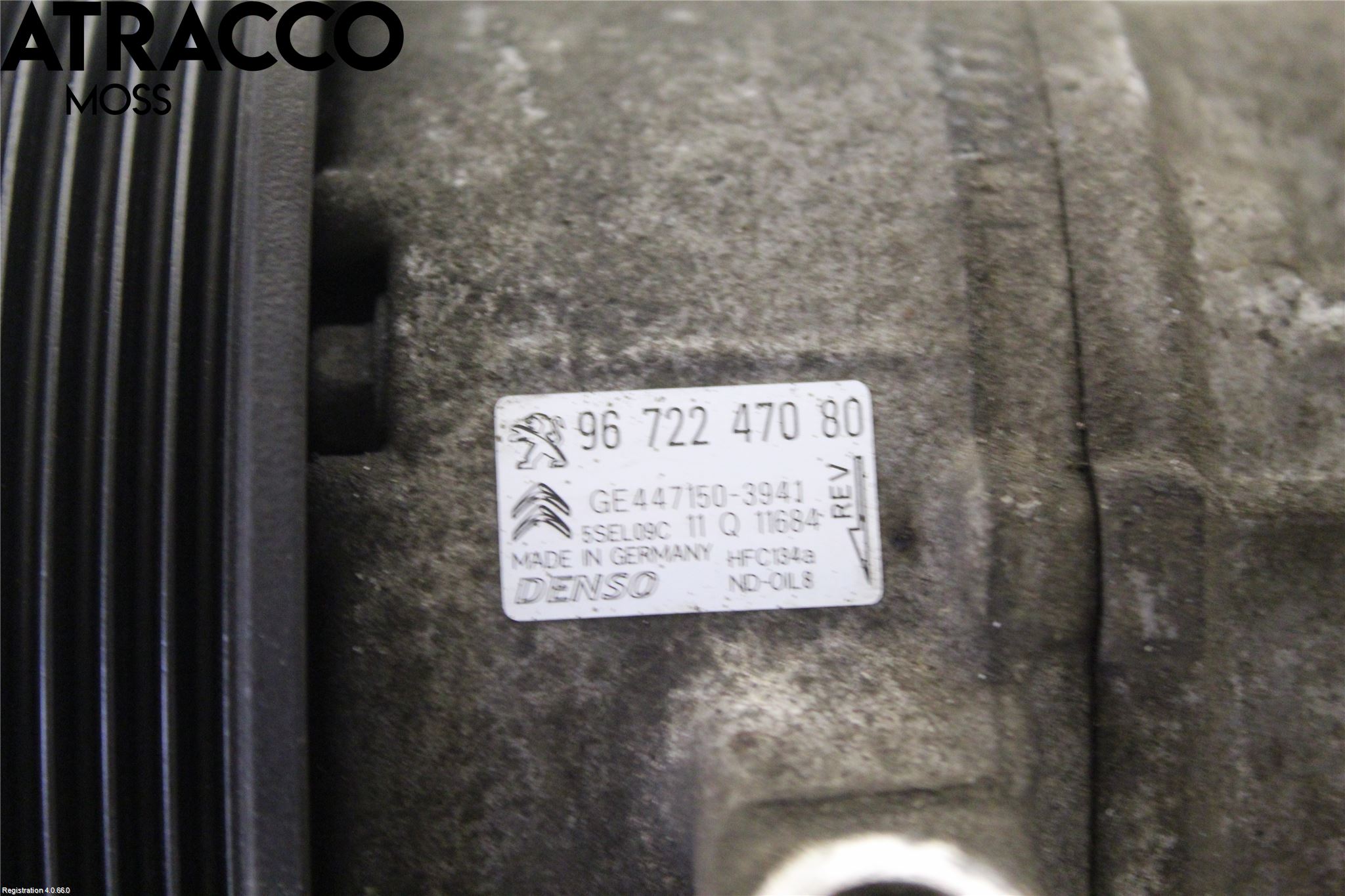 Peugeot 2008 13-20 Varme Ac Kompressor