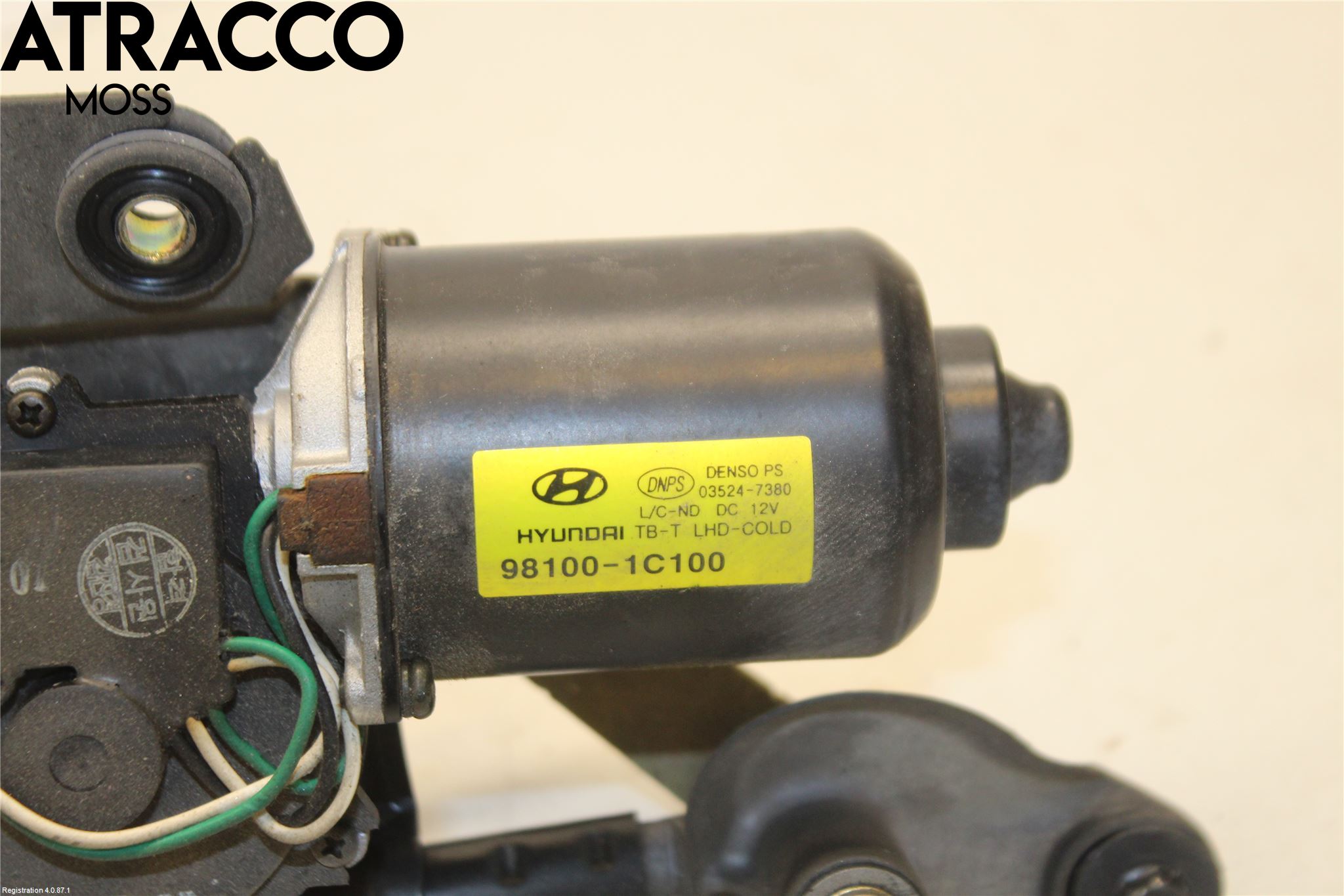 Hyundai GETZ Viskermotor Frontrute